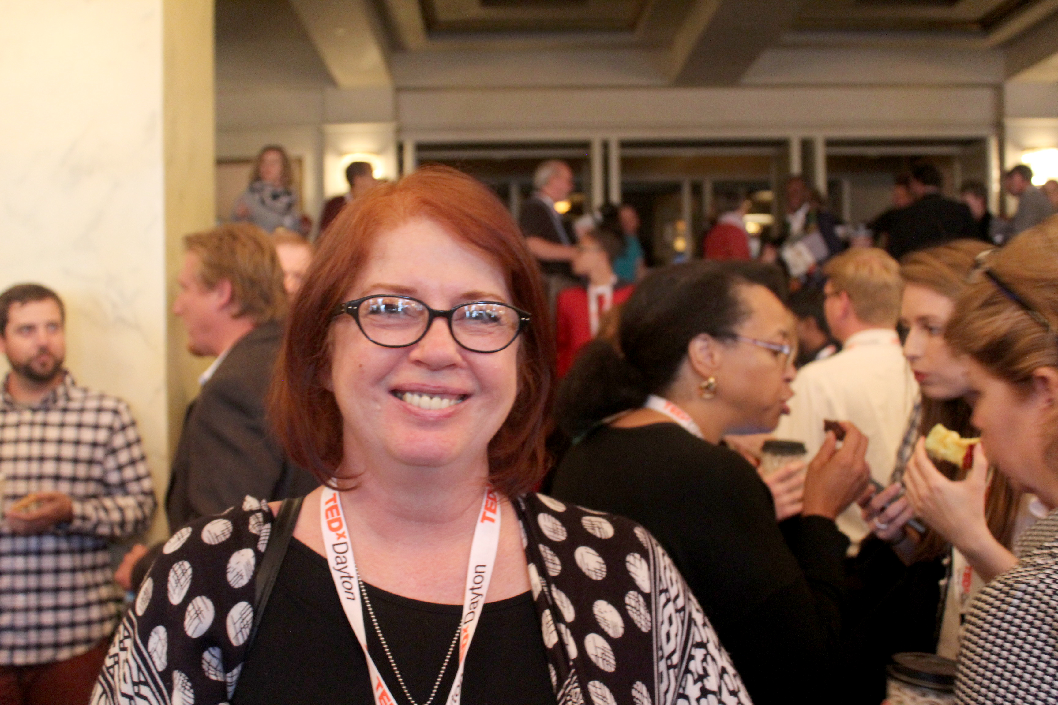 Carol Narigon attended TEDxDayton's 2019 signature event Connect.