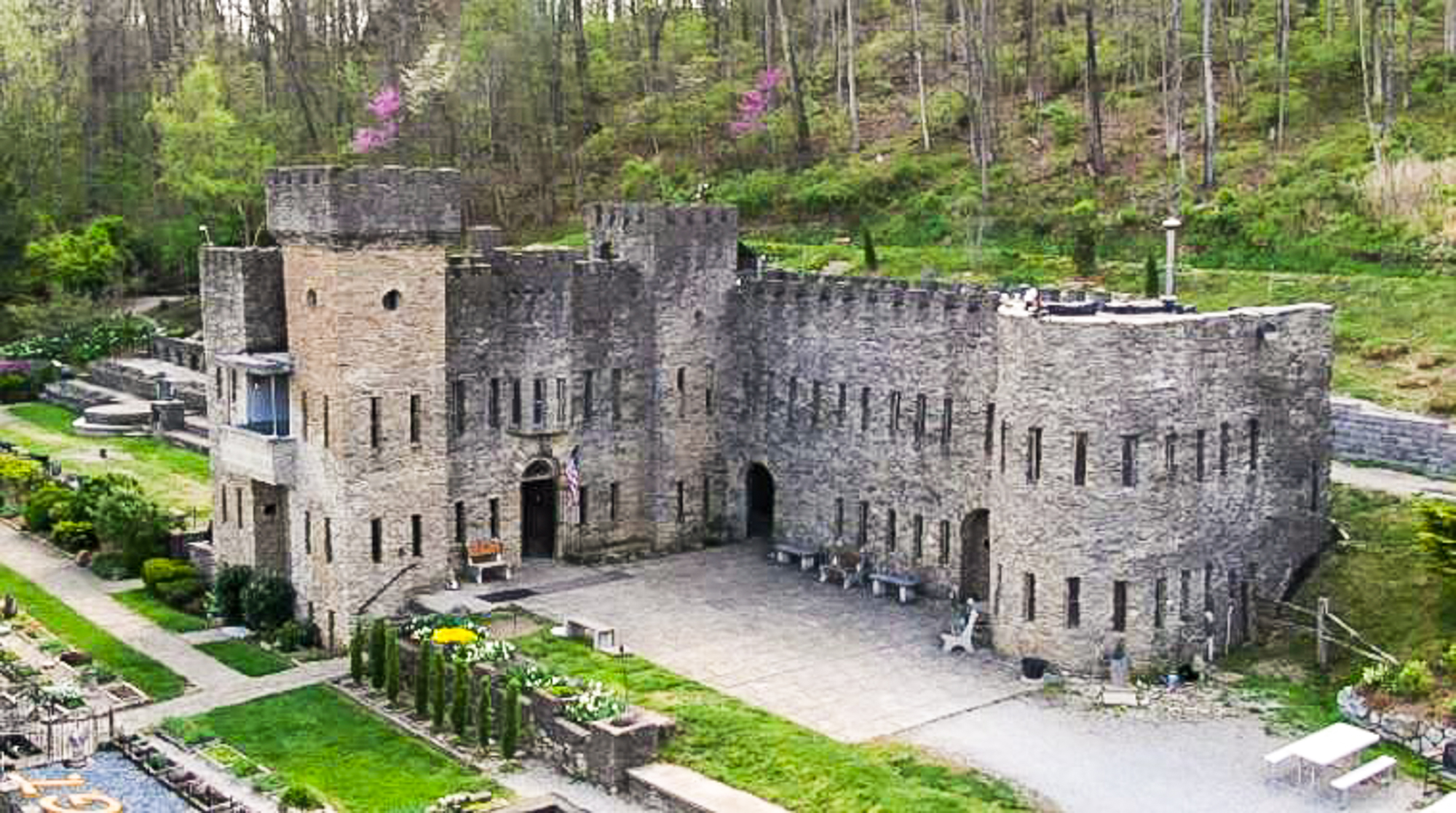 Worth the drive: Once home to a local nostalgic, Loveland Castle carries on  his legacy