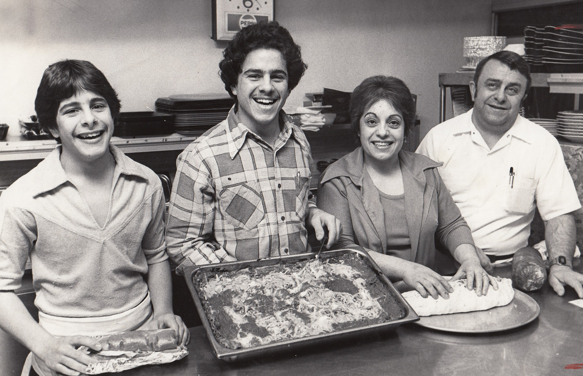 The DiSalvo family photographed in 1980. At right are Elena and Rinaldo. DAYTON DAILY NEWS / WRIGHT STATE UNIVERSITY SPECIAL COLLECTIONS