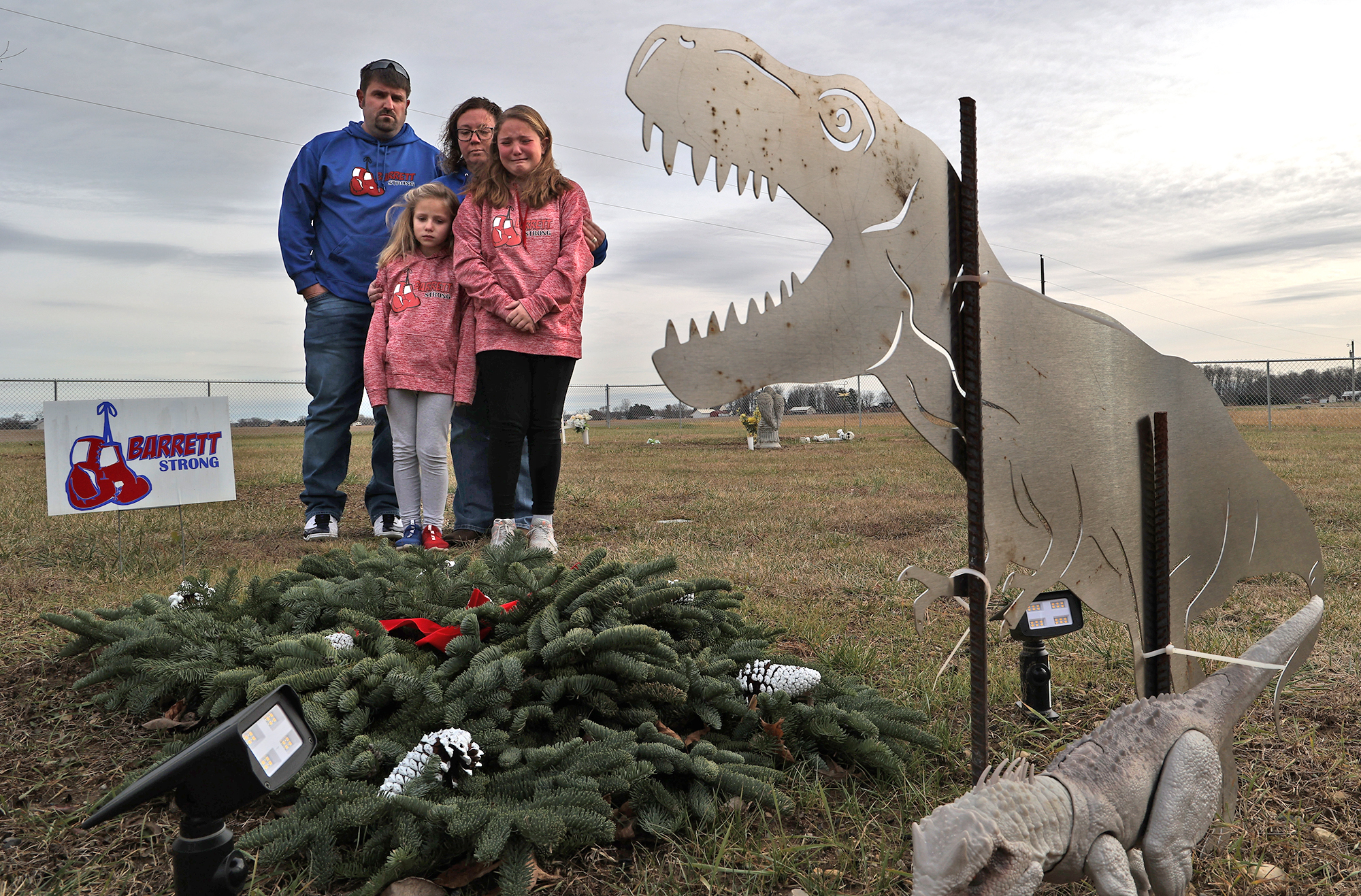 Cemeteries, headstones, and old family photos