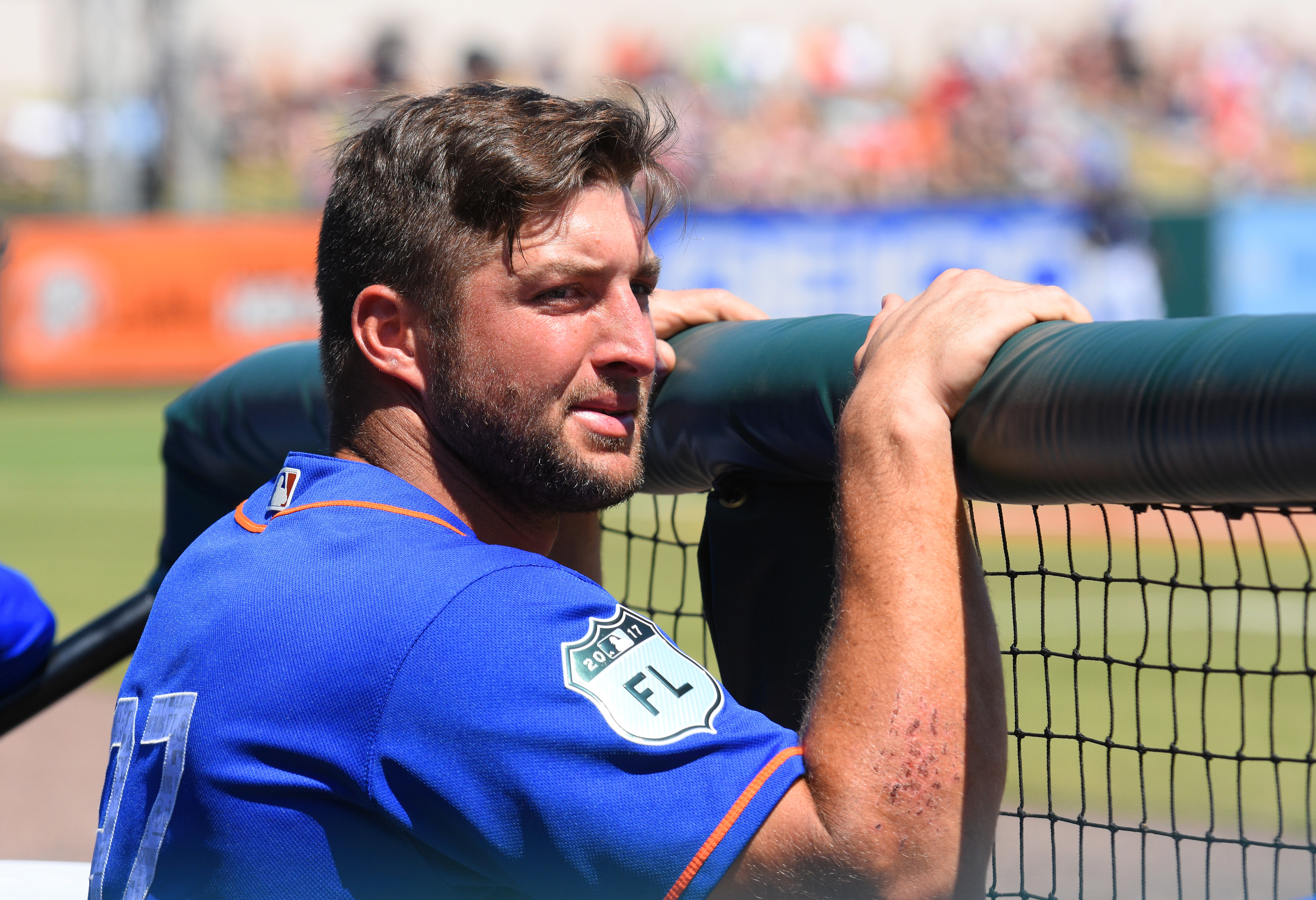 See Tim Tebow's home run from Double-A debut with Mets' Double-A team