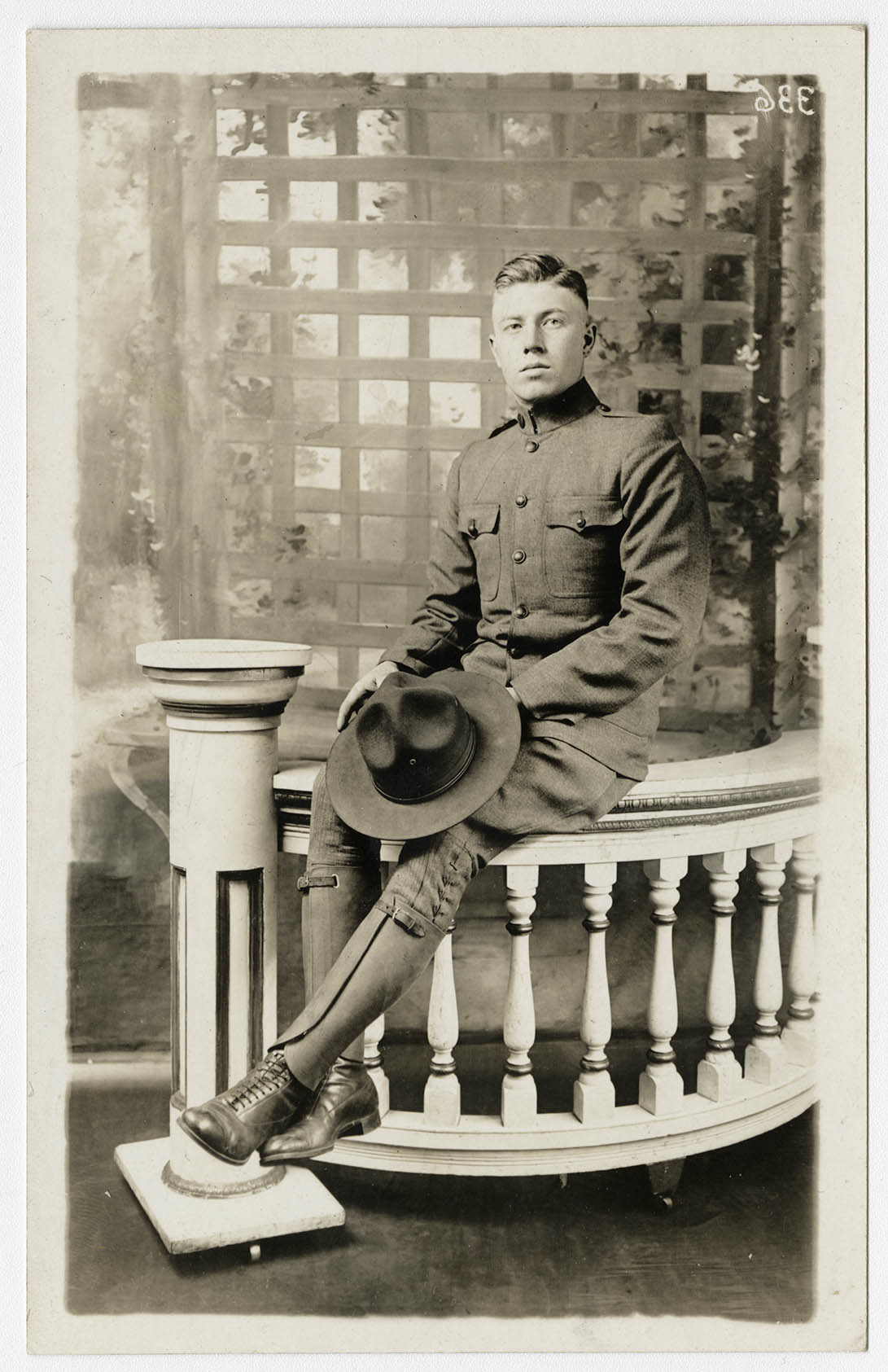 Donald McKinney Wallace, a New Carlisle farmer, served in the Army at the University of Cincinnati in the fall of 1918 as the Spanish influenza spread globally. WRIGHT STATE UNIVERSITY SPECIAL COLLECTIONS AND ARCHIVES