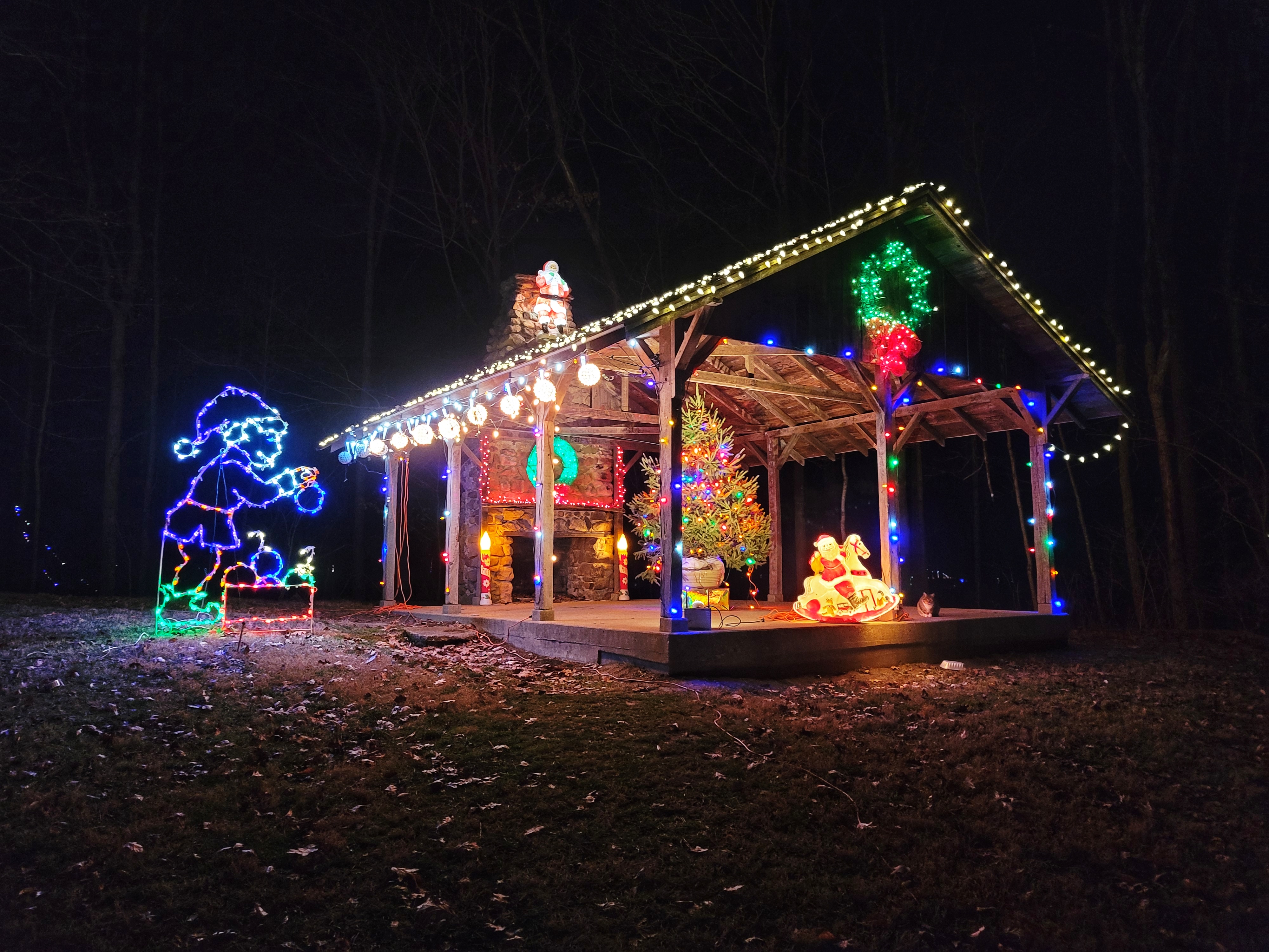 Fort St Clair Christmas Lights 2022 Photos: Whispering Christmas Drive-Thru Holiday Light Display At Fort St.  Clair In Preble County