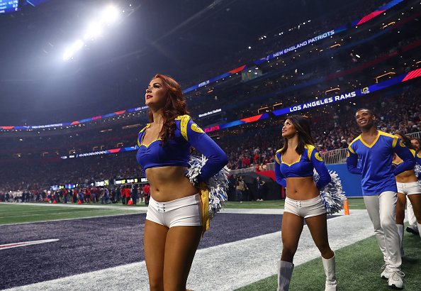 Rams will feature male cheerleaders for first time at Super Bowl