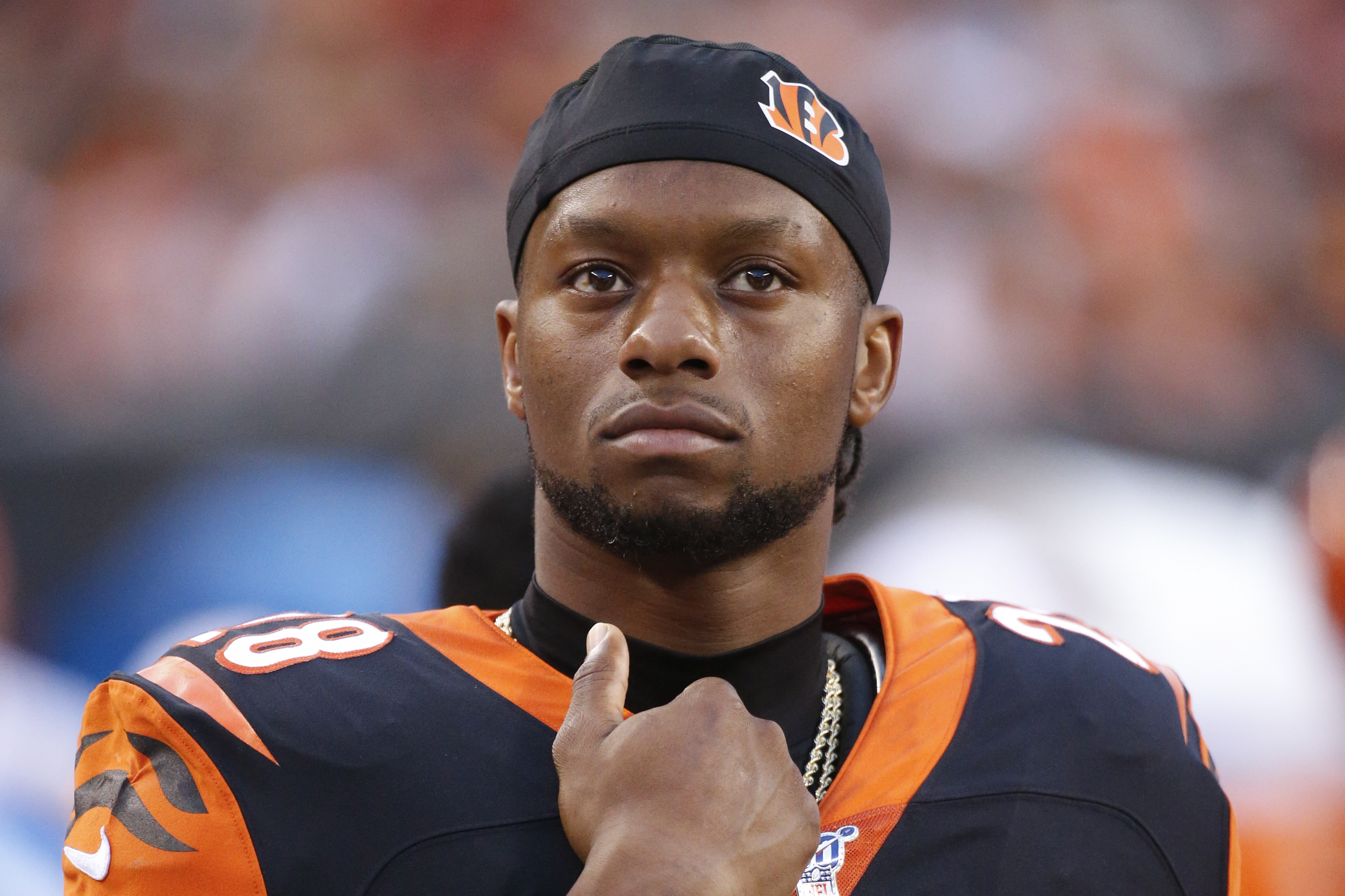 Bengals Bernard questionable for Giants game