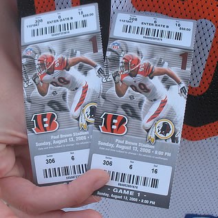 Bengals Get Whiteboard Material As NFL Begins Selling Tickets For