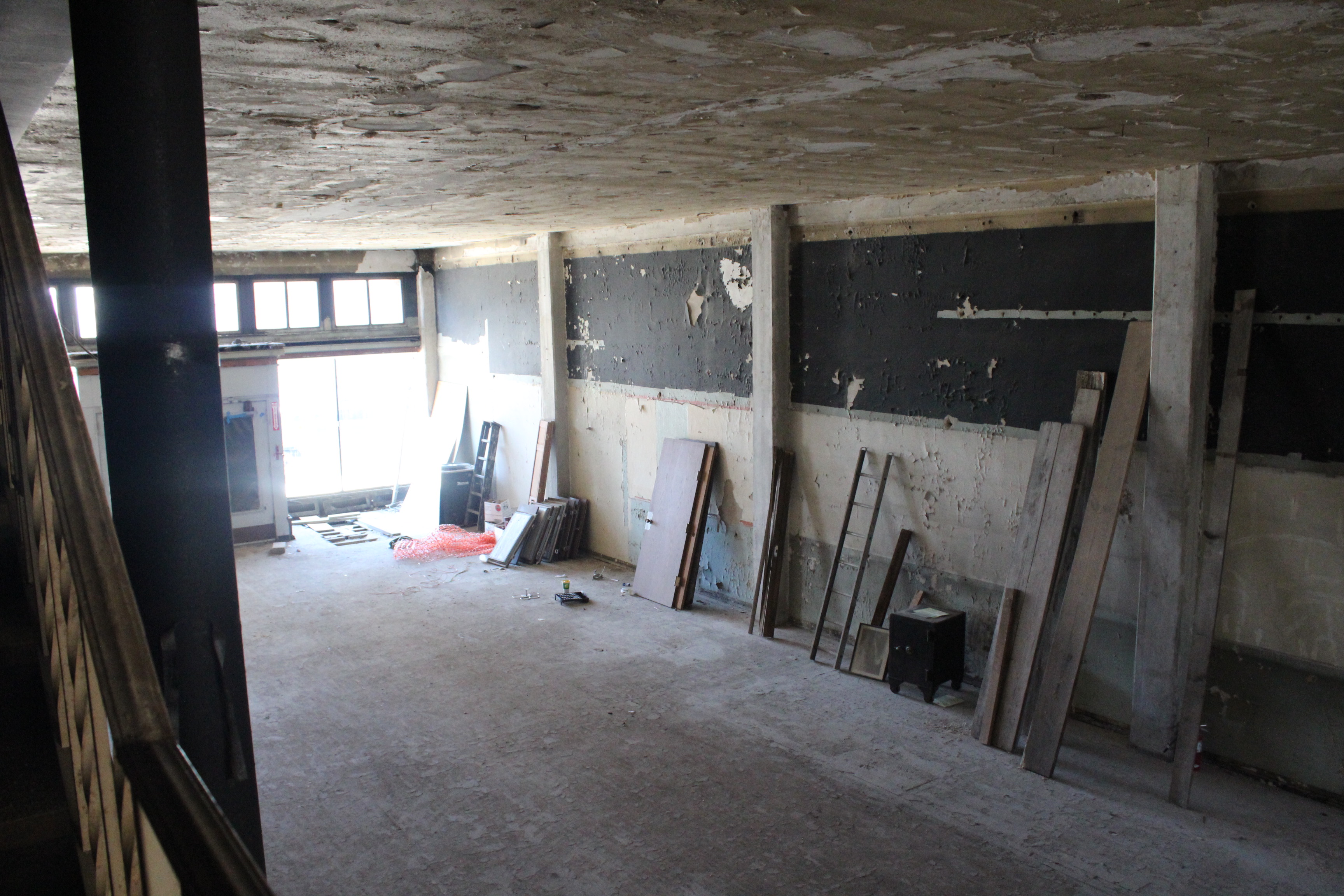 The Century Bar is moving from 10 Jefferson Street, next door to 18 to 20 S. Jefferson St. The first floor of the new space is pictured. It will house the Century Bat.