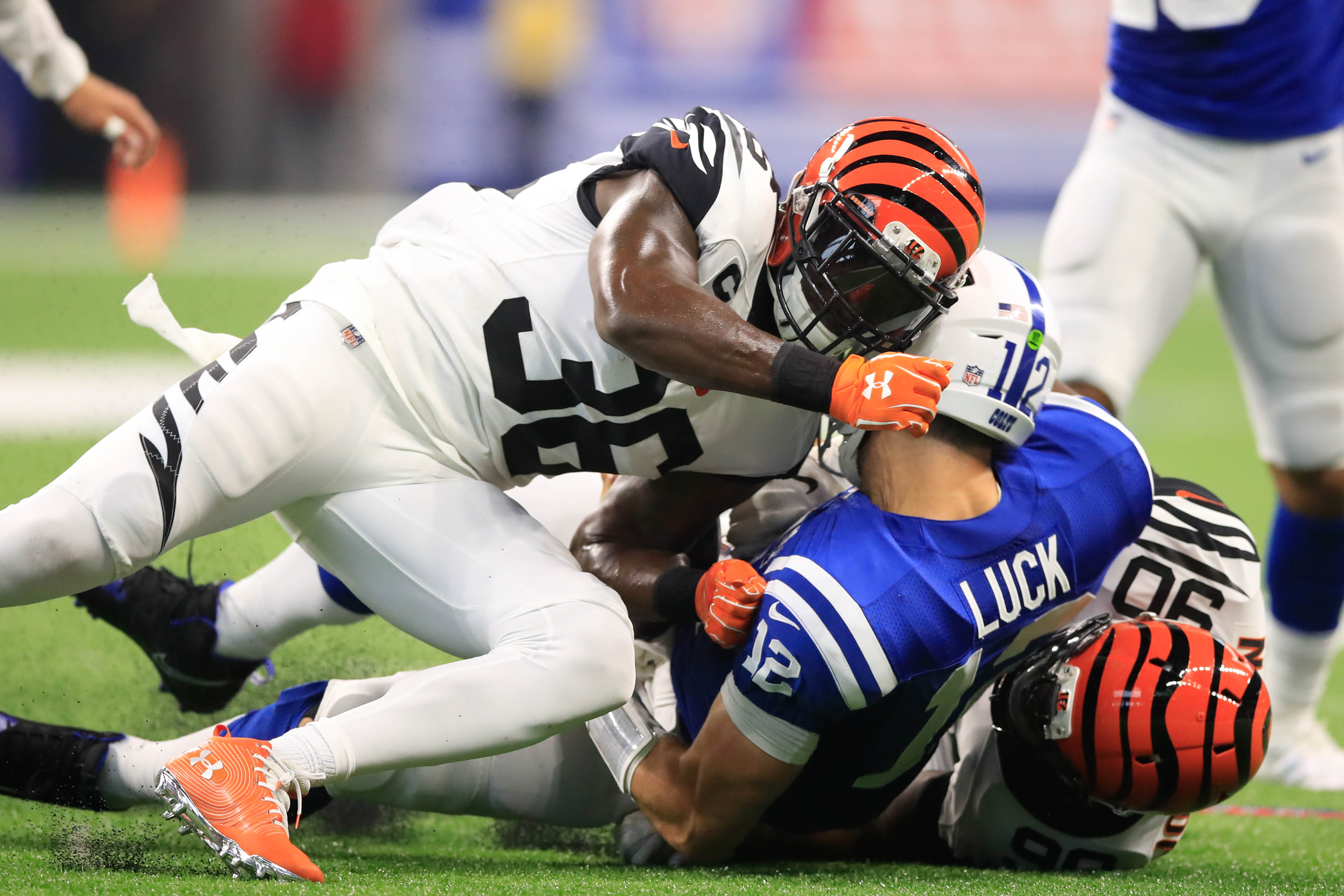 Colts lose late again, 24-23 to Bengals