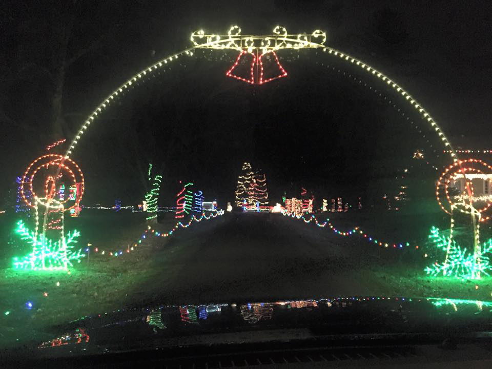 Fort St Clair Christmas Lights 