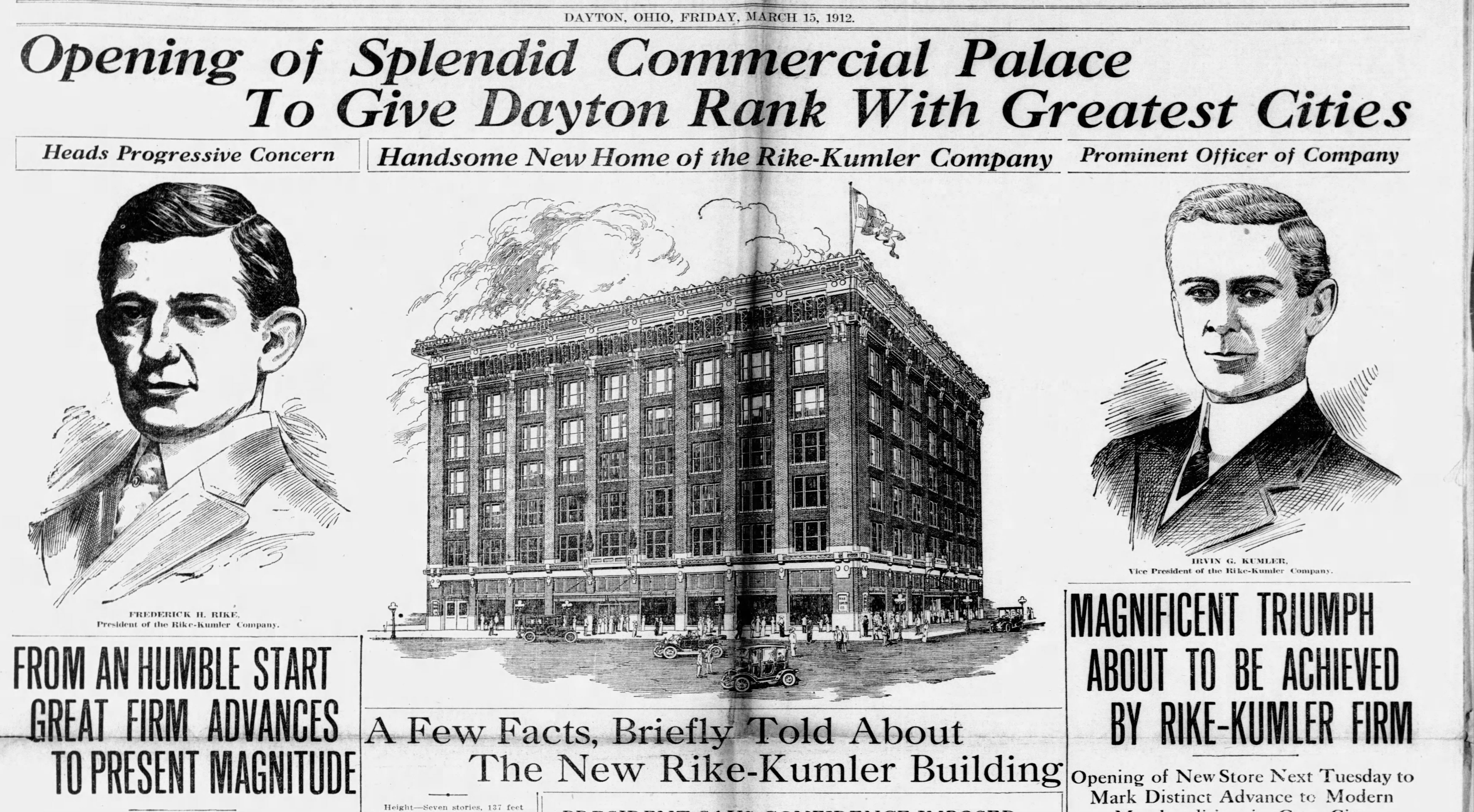 Rike's Department Store: The history of a Dayton legend that