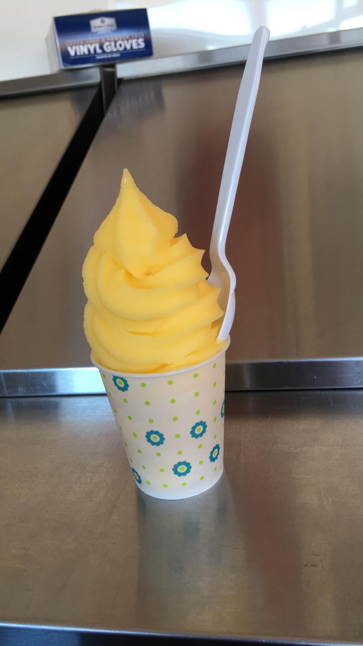 Amanda and Dr. Martin Vincente are launching their food truck trailer, HaolePino Hawaiian-Filipino Island Cuisine, at Airway Shopping Center Nov. 9, 2018. The Riverside couple has five children. Pictured: Pineapple Dole Whip.