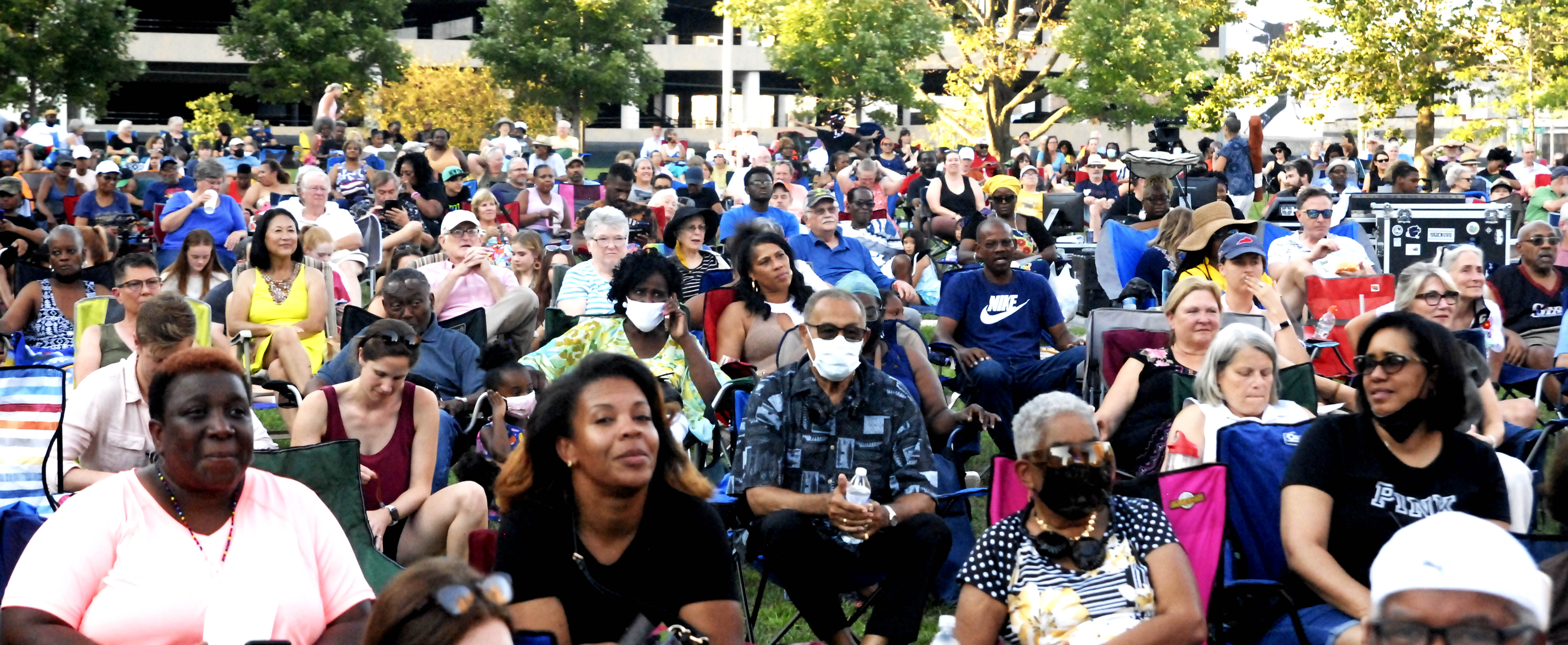 The Dayton Contemporary Dance Company performed “Taking It To the Streets” at Levitt Pavilion in downtown Dayton on Sunday, Aug. 29, 2021. The concert marked the opening of DCDC’s 2021-2022 Evolve(d) season. CONTRIBUTED/DAVID A. MOODIE