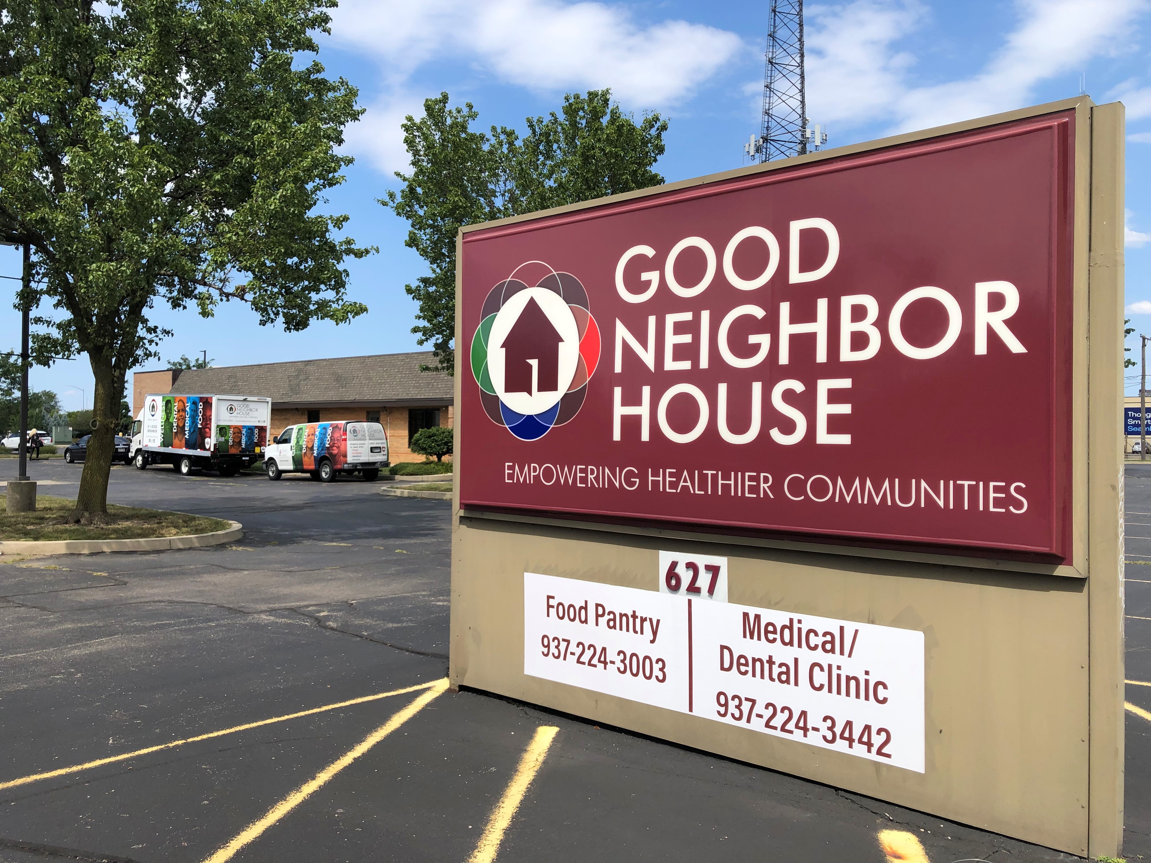 Good Neighbor House's facility is located at 627 E. First St. in Dayton. CORNELIUS FROLIK / STAFF