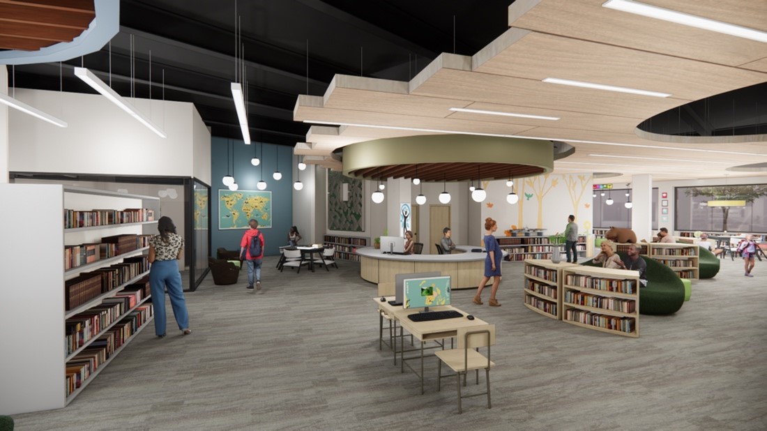 Greene County Public Library shares new look at Xenia Community Library