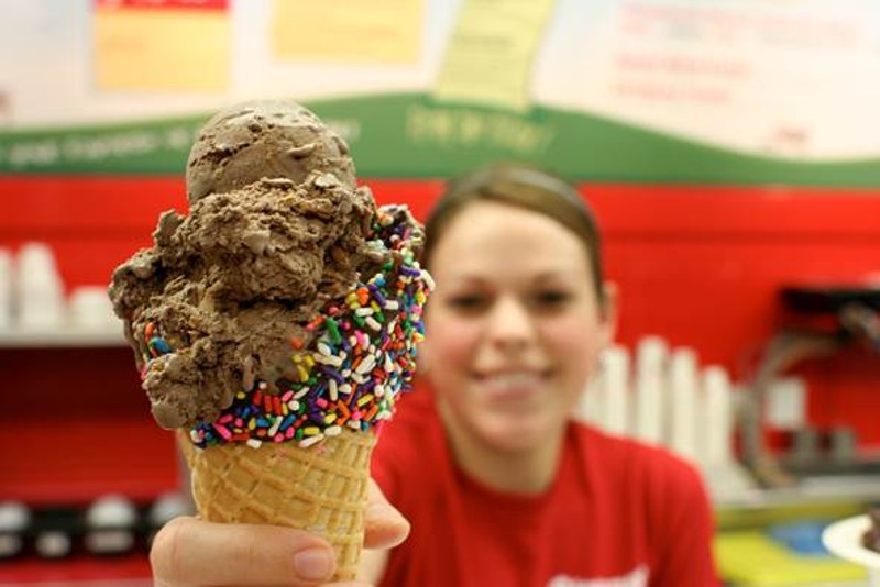 Young s Jersey Dairy offers over 50 flavors of delicious homemade ice cream.  Contributed
