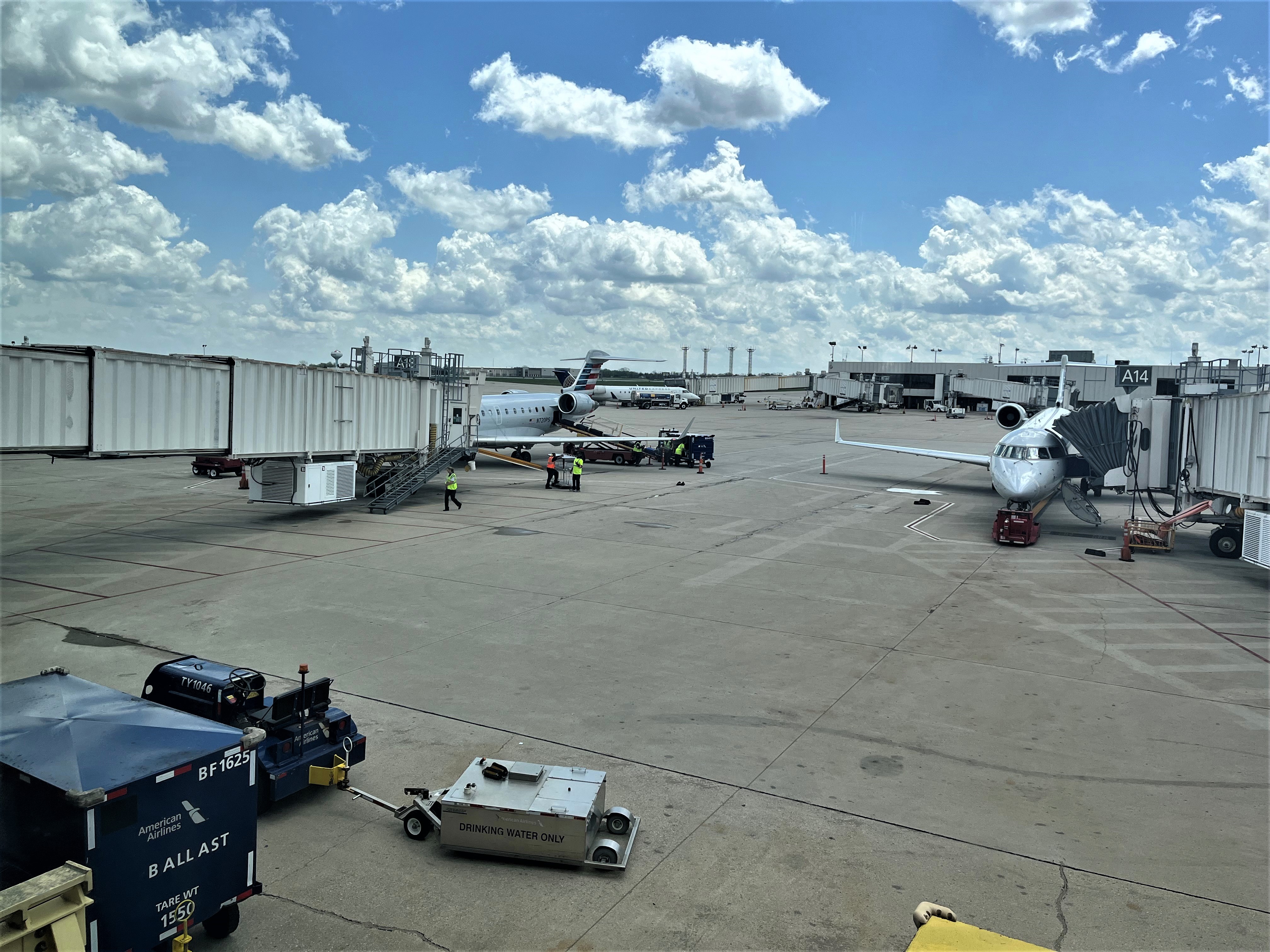 The Dayton International Airport. CORNELIUS FROLIK / STAFF