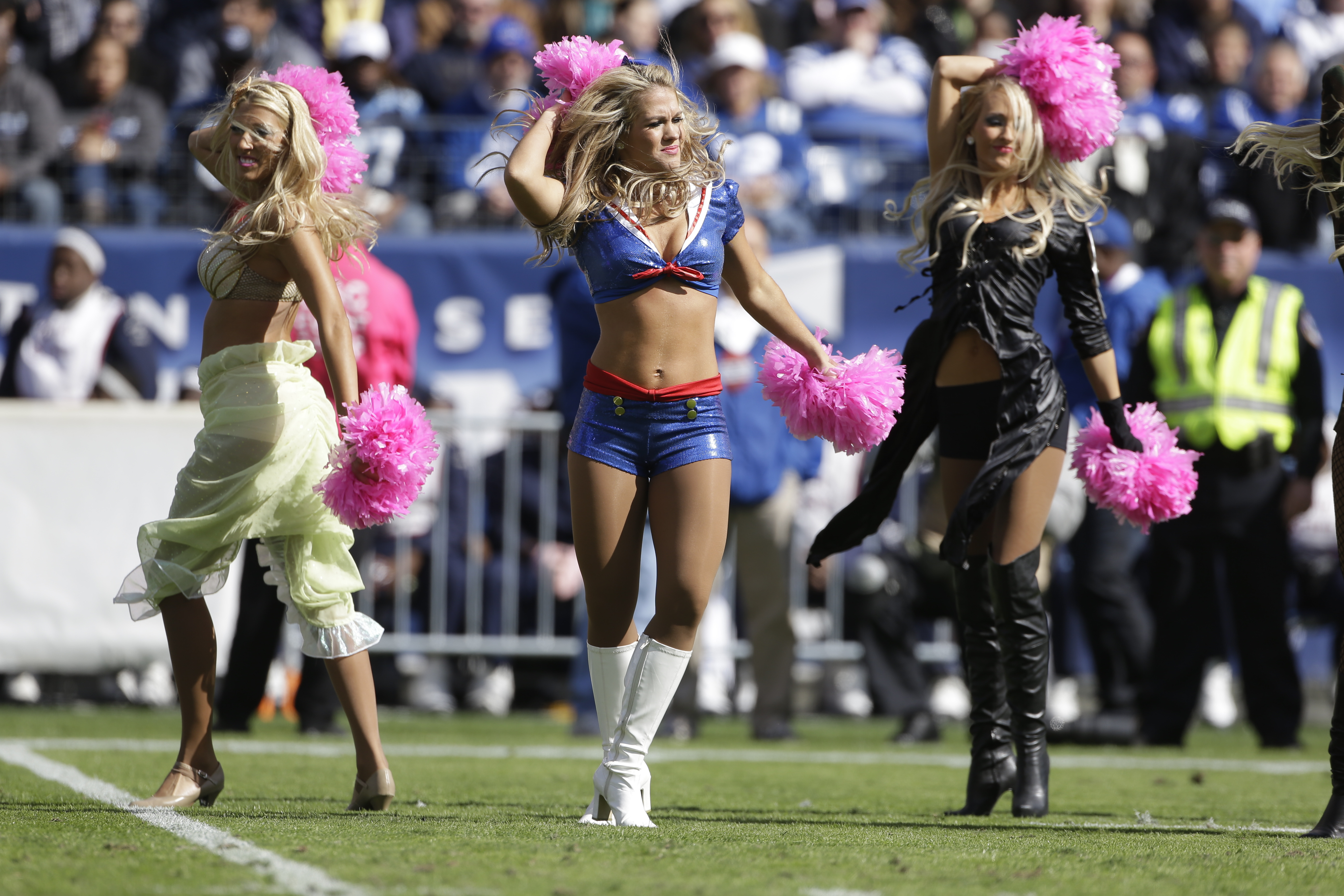 PHOTOS: Denver Broncos cheerleaders, fans dress up for Halloween