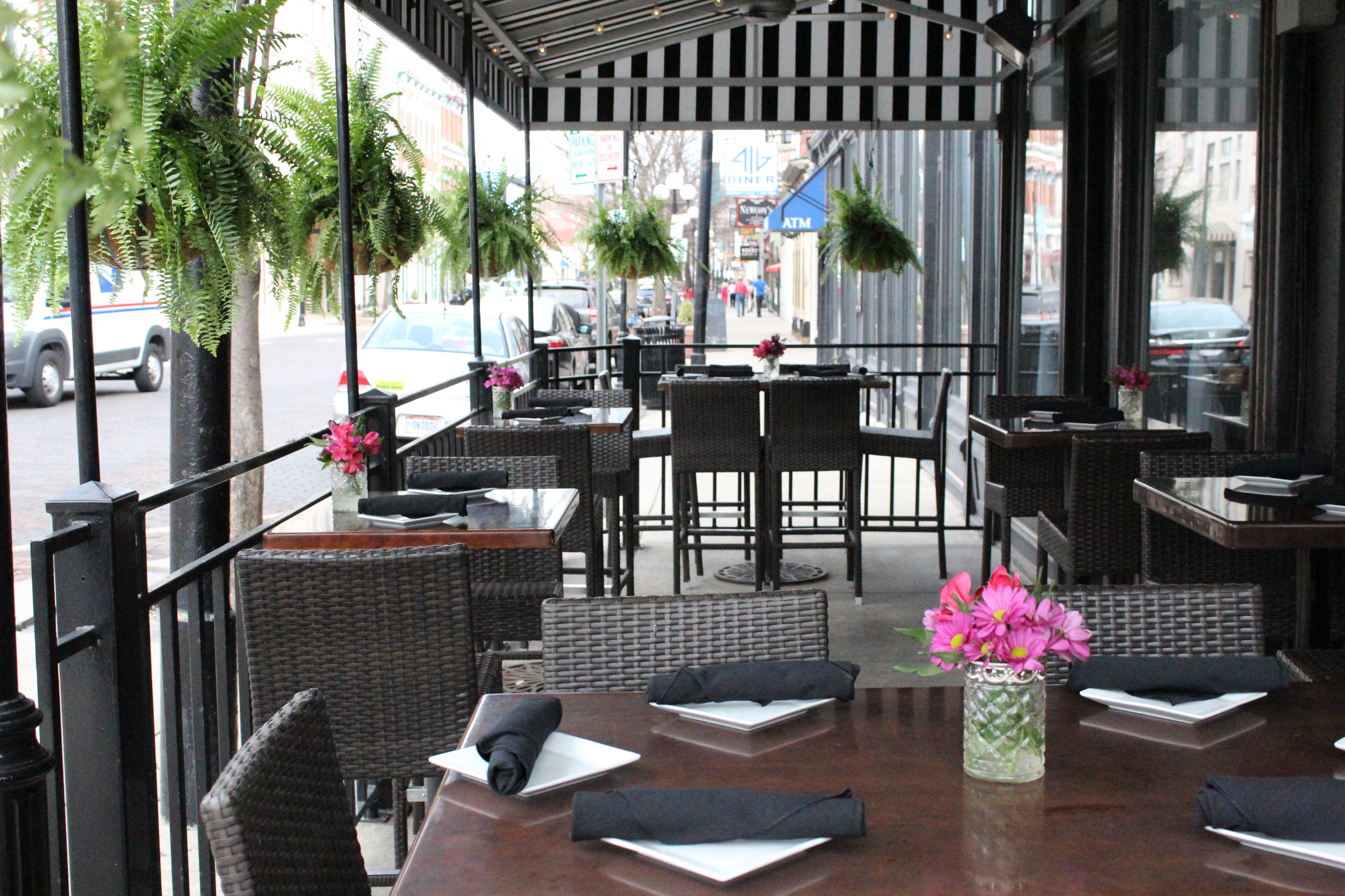 Salar Restaurant and Lounge, 400 E. Fifth St., will celebrate patio season by opening the renovated back patio space Saturday, April 13, 2019. The front patio is pictured.