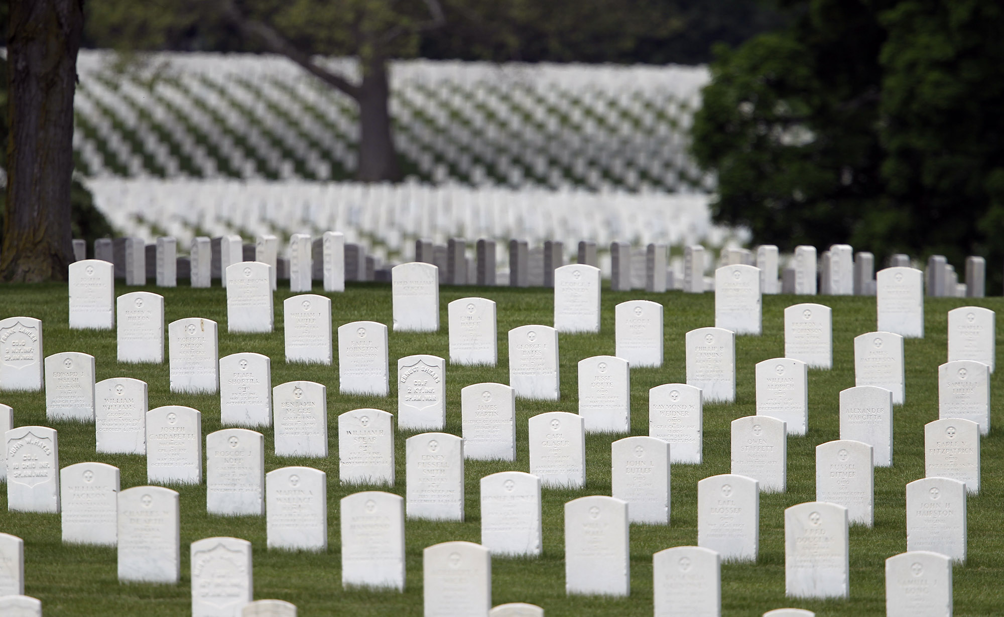 The Dayton National Cemetery, established in 1867, encompasses nearly 100 acres and is the site of more than 35,000 burials. TY GREENLEES / STAFF