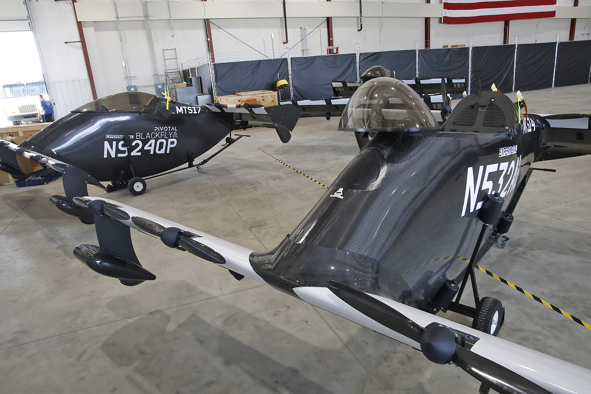 PHOTOS: New Electric Flying Vehicles Being Tested at Springfield