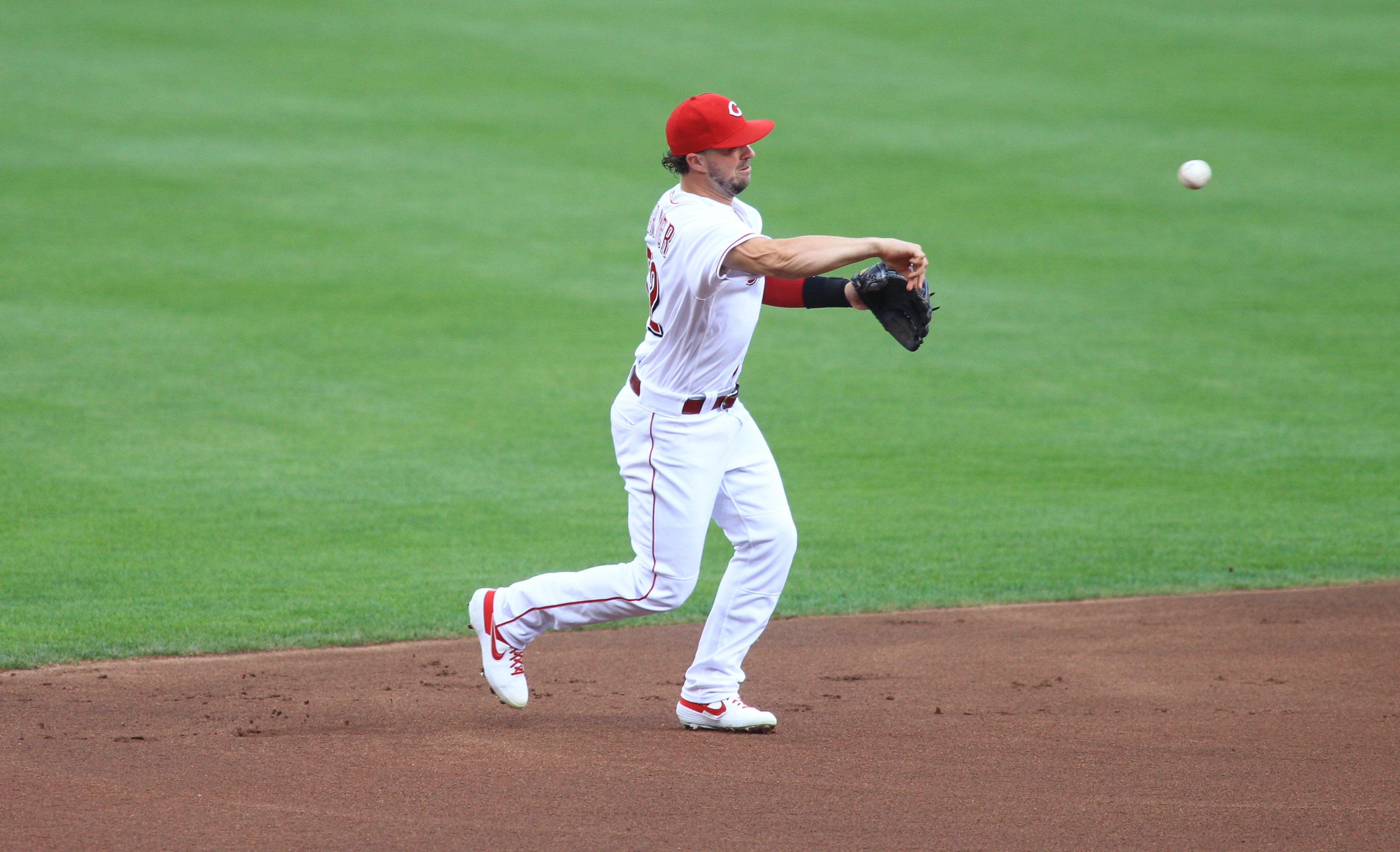 Cincinnati Reds - This man can do it all. Happy birthday, Kyle Farmer!  🎂👨‍🌾