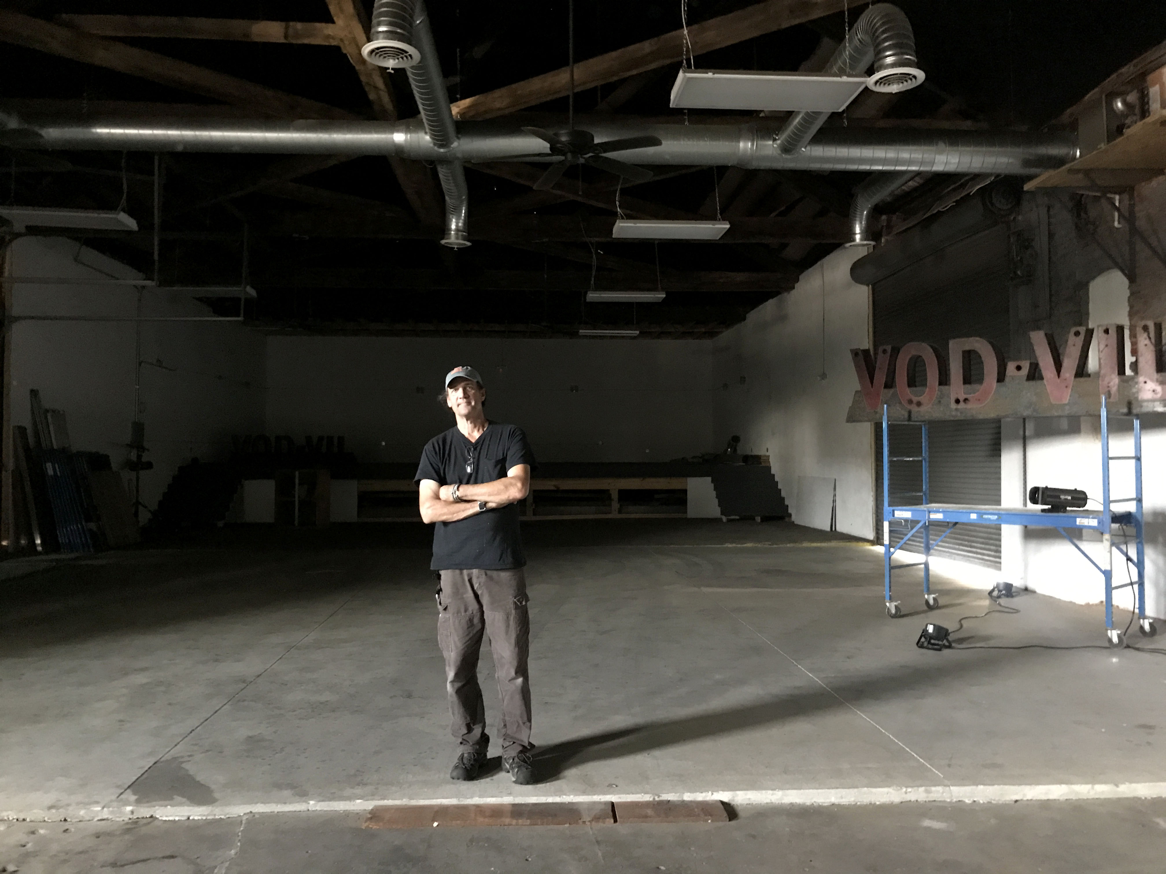 Carli and Hamilton Dixon are renovating their property at 905 E. Third St. for The Brightside Music and Event Venue. The space is in the same building as their Bloombeads by freezeframe. Hamilton Dixon is pictured.