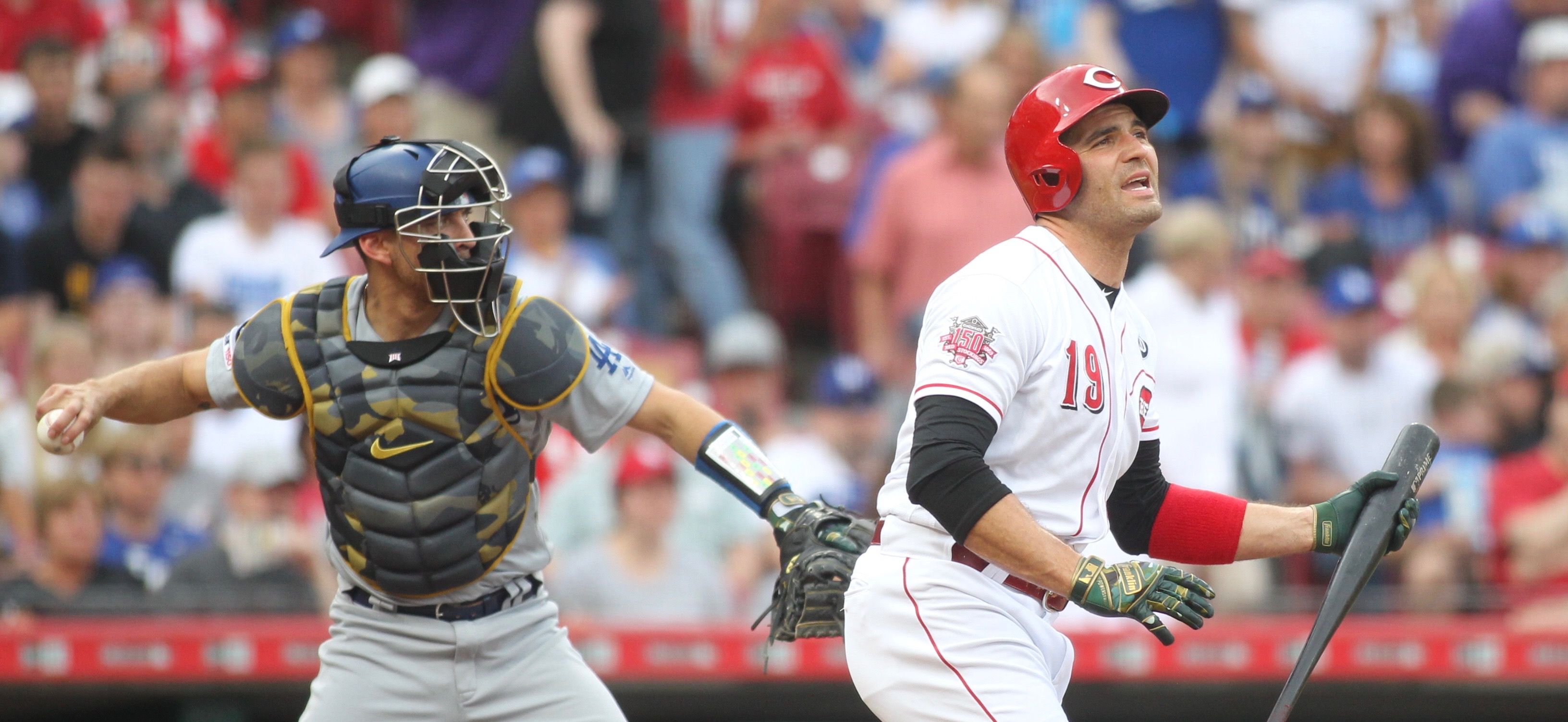 Joey Votto Went to the Cincinnati Reds Game as a Fan, Brightens