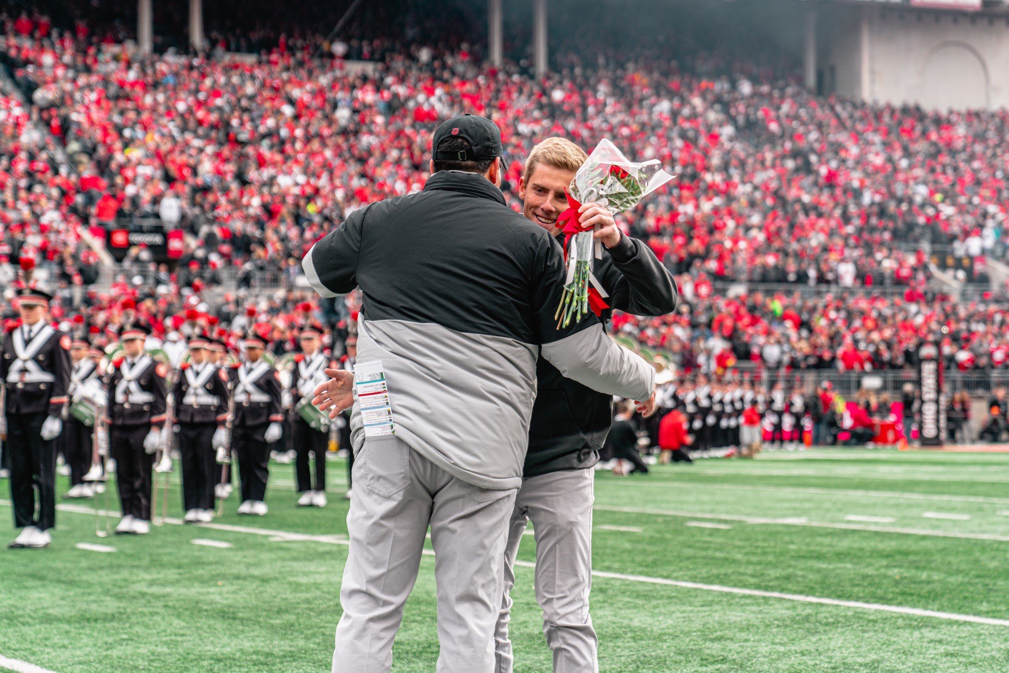 Former Ohio State football star J.K. Dobbins wore Michigan shirt to pay off  Buckeyes' loss in The Game 