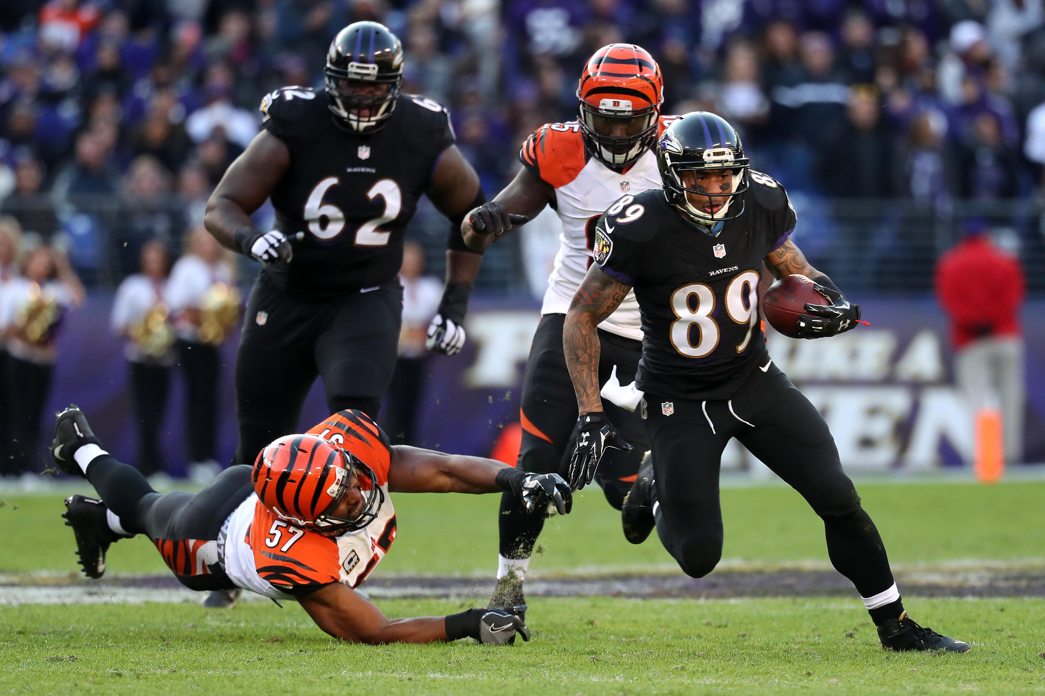 A crazy interesting fact about the Bengals vs Ravens rivalry