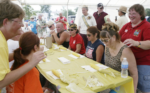 August 20, 2011: The Fairborn Sweet Corn Festival is taking place at Community Park East.