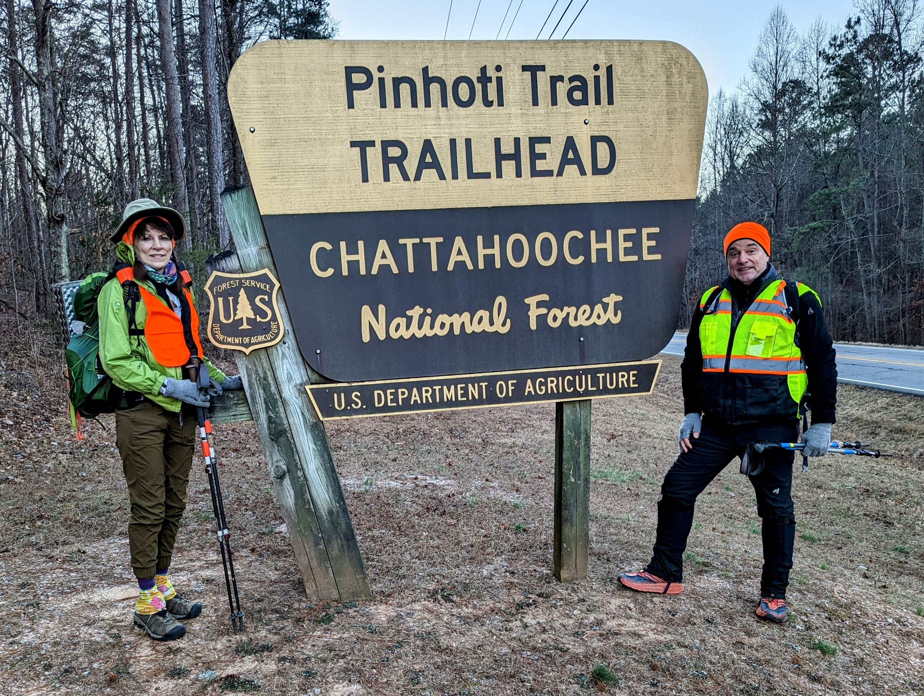 Pinhoti trail outlet thru hike