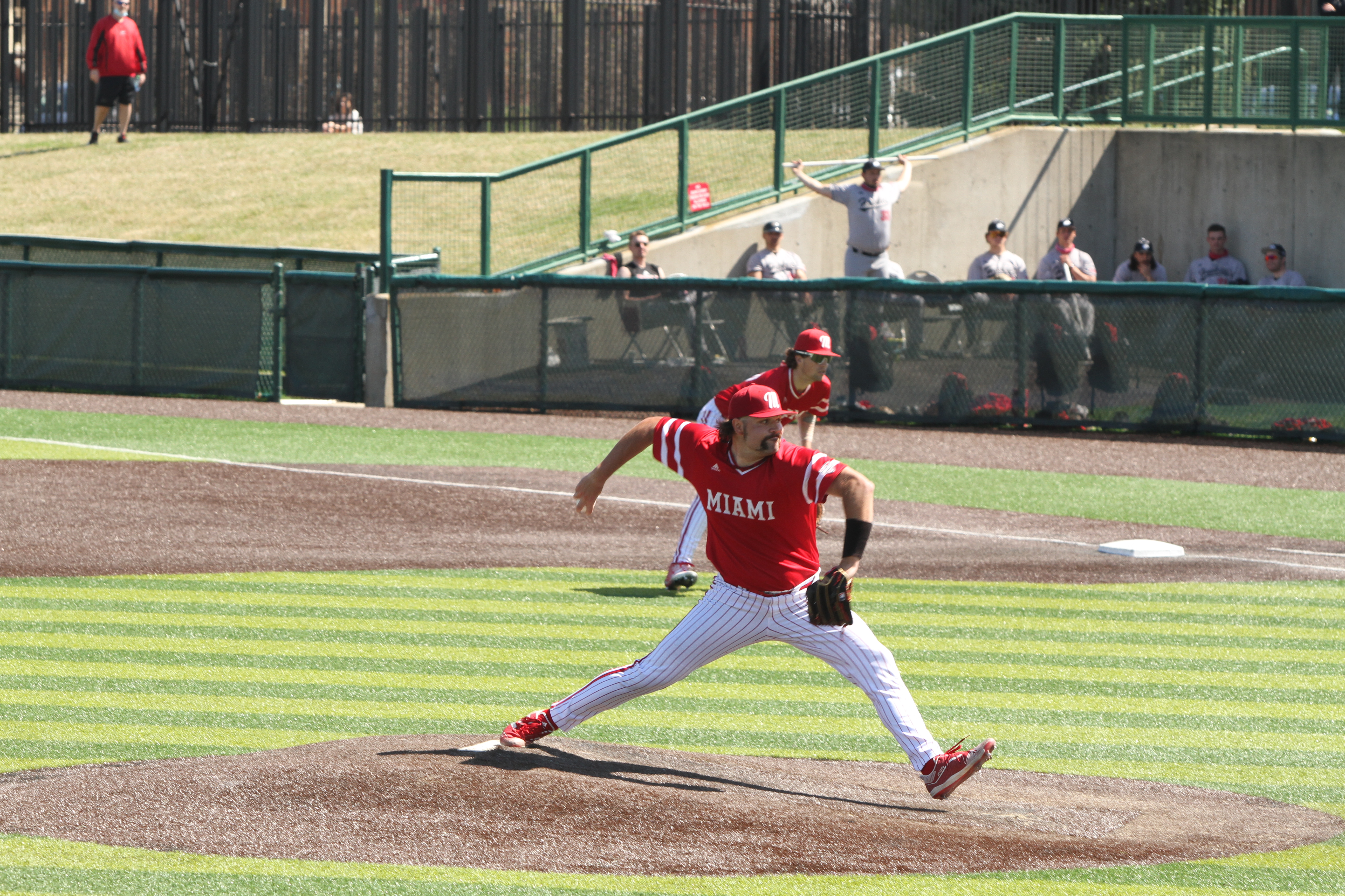 Miami U. pitcher Sam Bachman selected 9th overall by Los Angeles