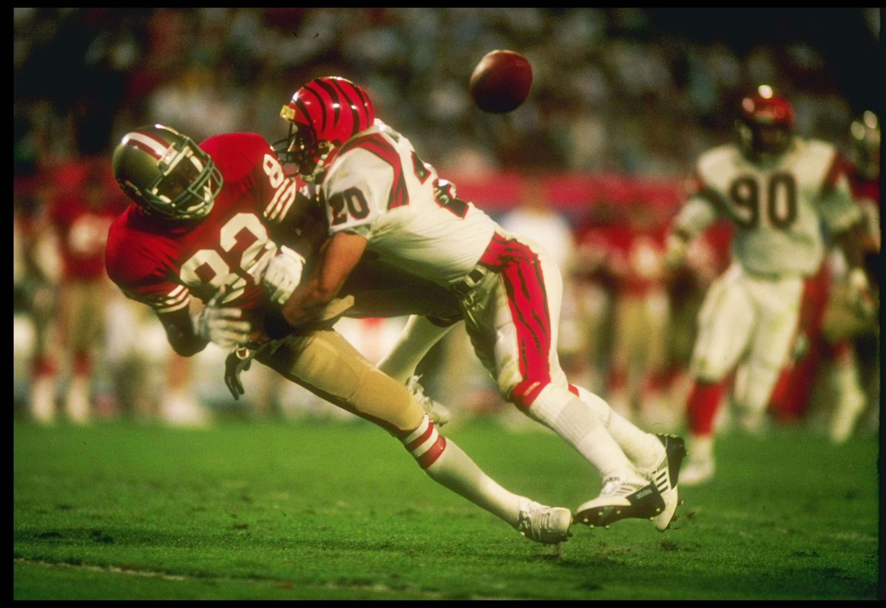 Super Bowl XXIII, Cincinnati Bengals Tim Krumrie in action, News Photo -  Getty Images