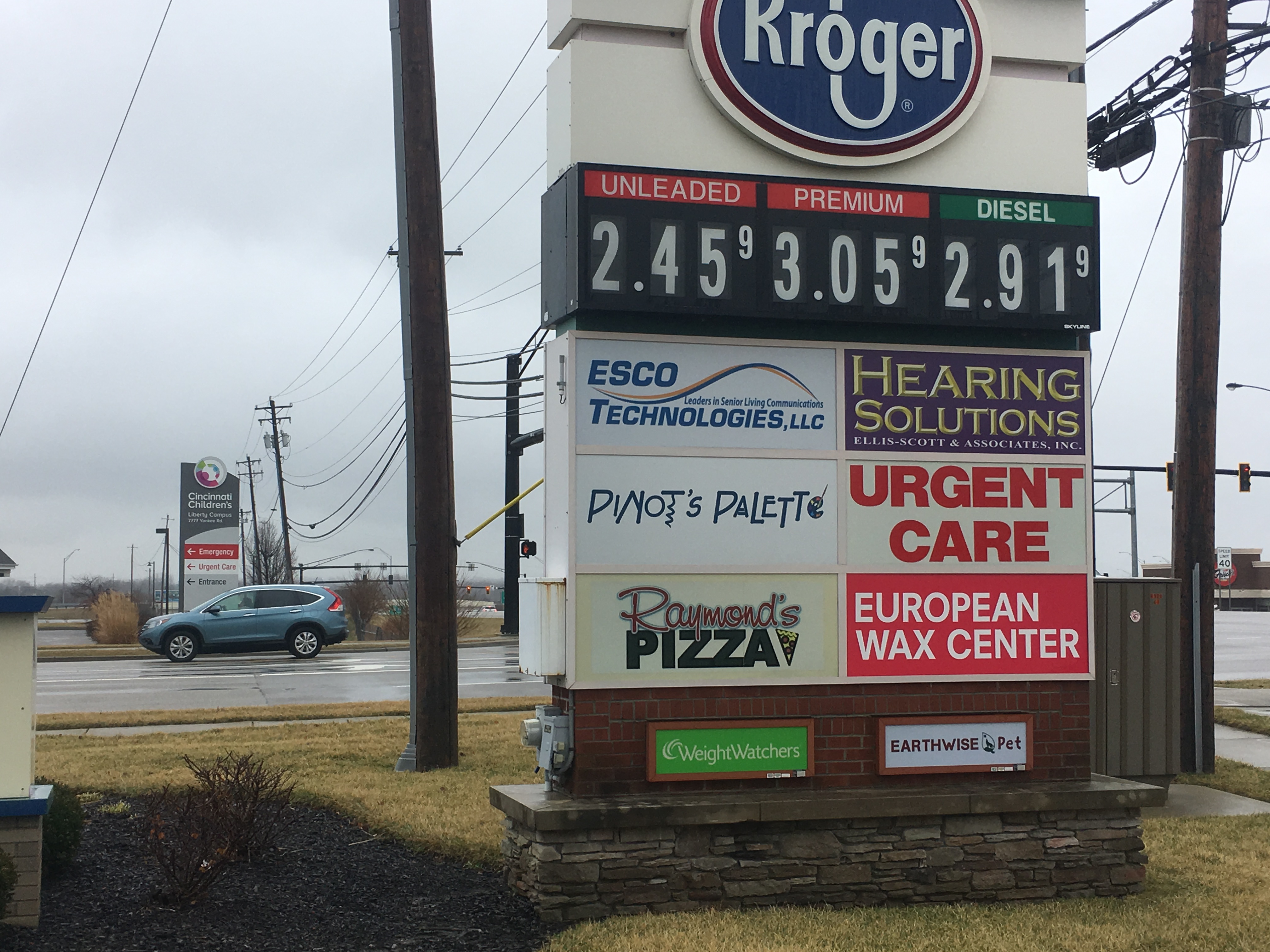 kroger gas prices dayton ohio