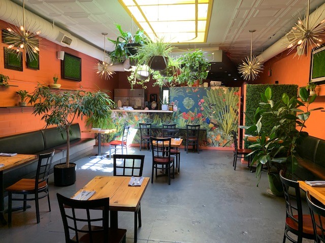 Lily's Bistro in Dayton's Oregon District is finishing its transformation to Lily's Dayton. The new concept, "Good Food, Tasty Cocktails," will blend some of Lily's familiar favorites with a more affordable menu and cocktail list and offers a tiki-inspired theme. ALEXIS LARSEN/CONTRIBUTED PHOTOS