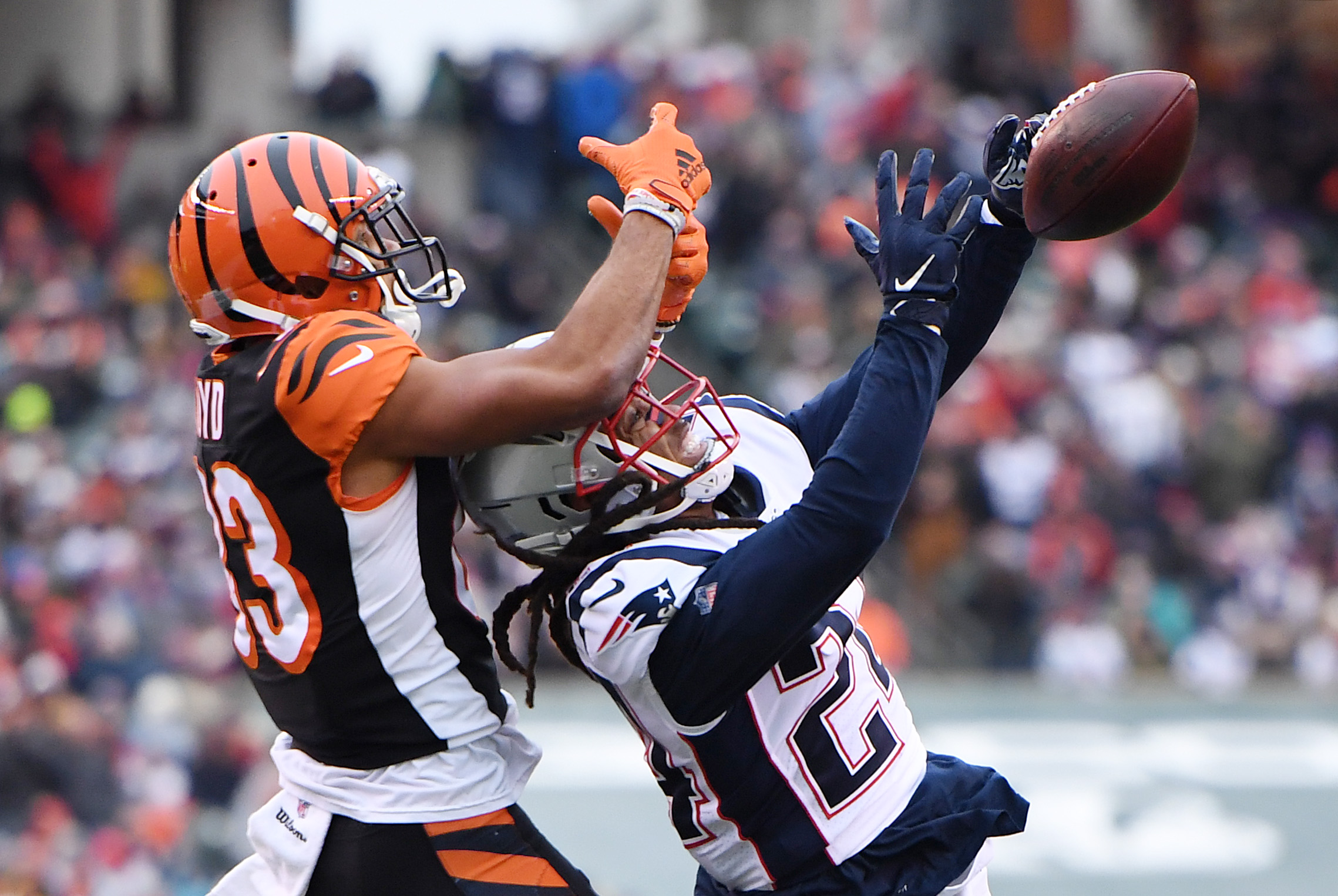 The Bengals fell to the New England Patriots 34-13 in Week 15.