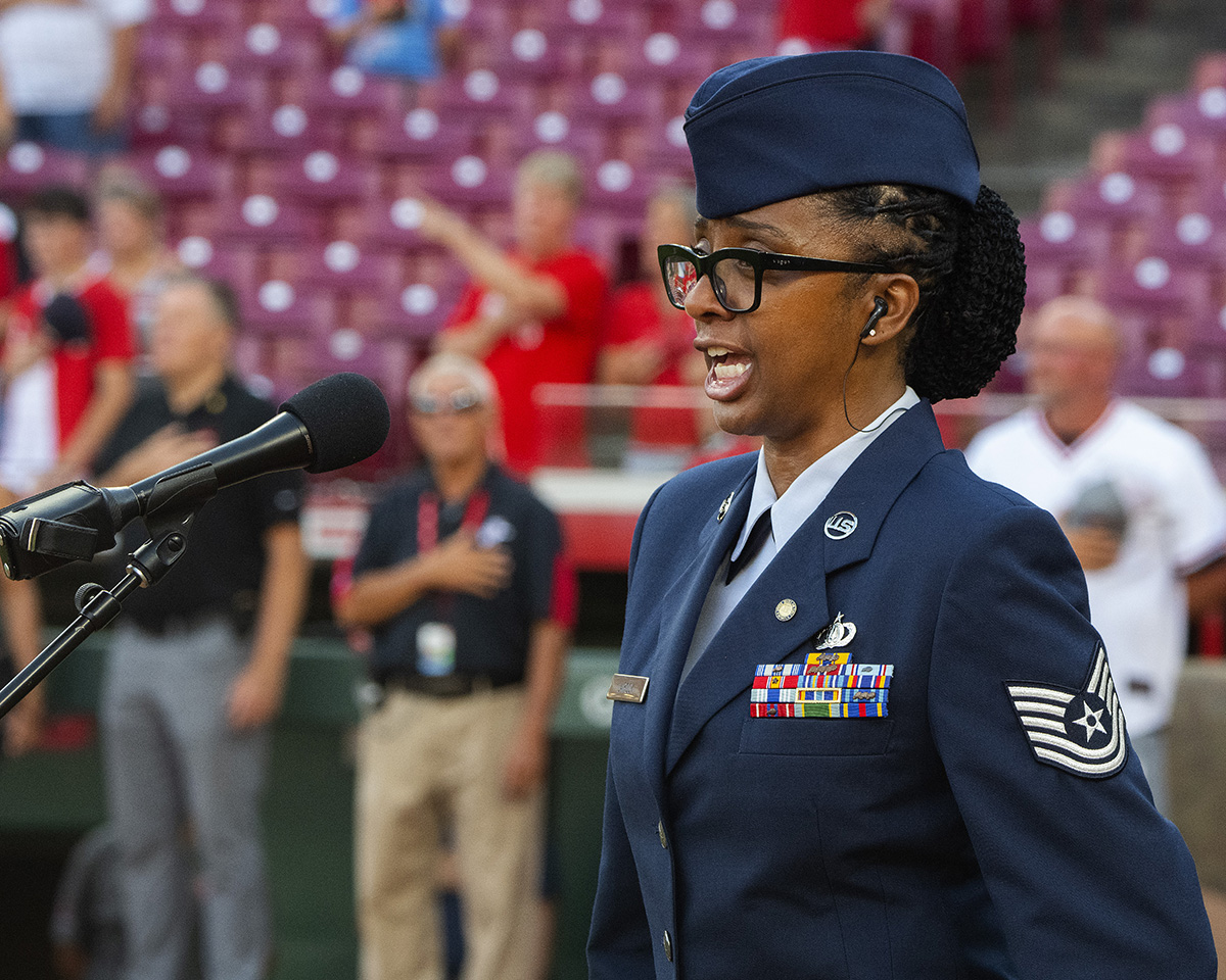 Cincinnati Reds on X: The Reds will don their military appreciation  uniforms tonight as we welcome guests from Wright-Patterson Air Force Base  and dozens of Combat Wounded Veterans of the Military Order