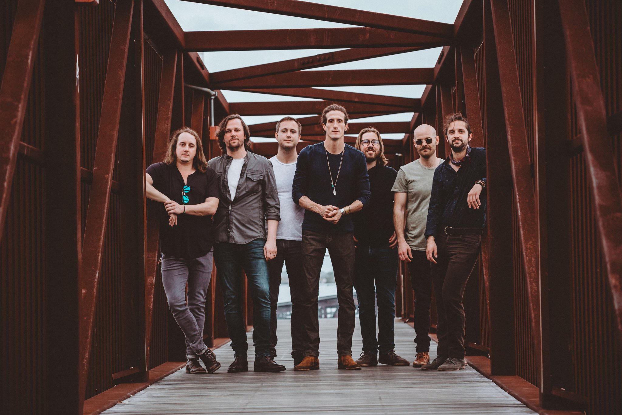David Shaw (center), lead singer of The Revivalists, will be Hamilton’s mayor for a day Sept. 9, when he and the band play the David Shaw Big River Get Down festival at Hamilton’s RiversEdge amphitheater. On that day, the city also will be nicknamed Jam!lton. CONTRIBUTED/BRANTLEY GUTIERREZ