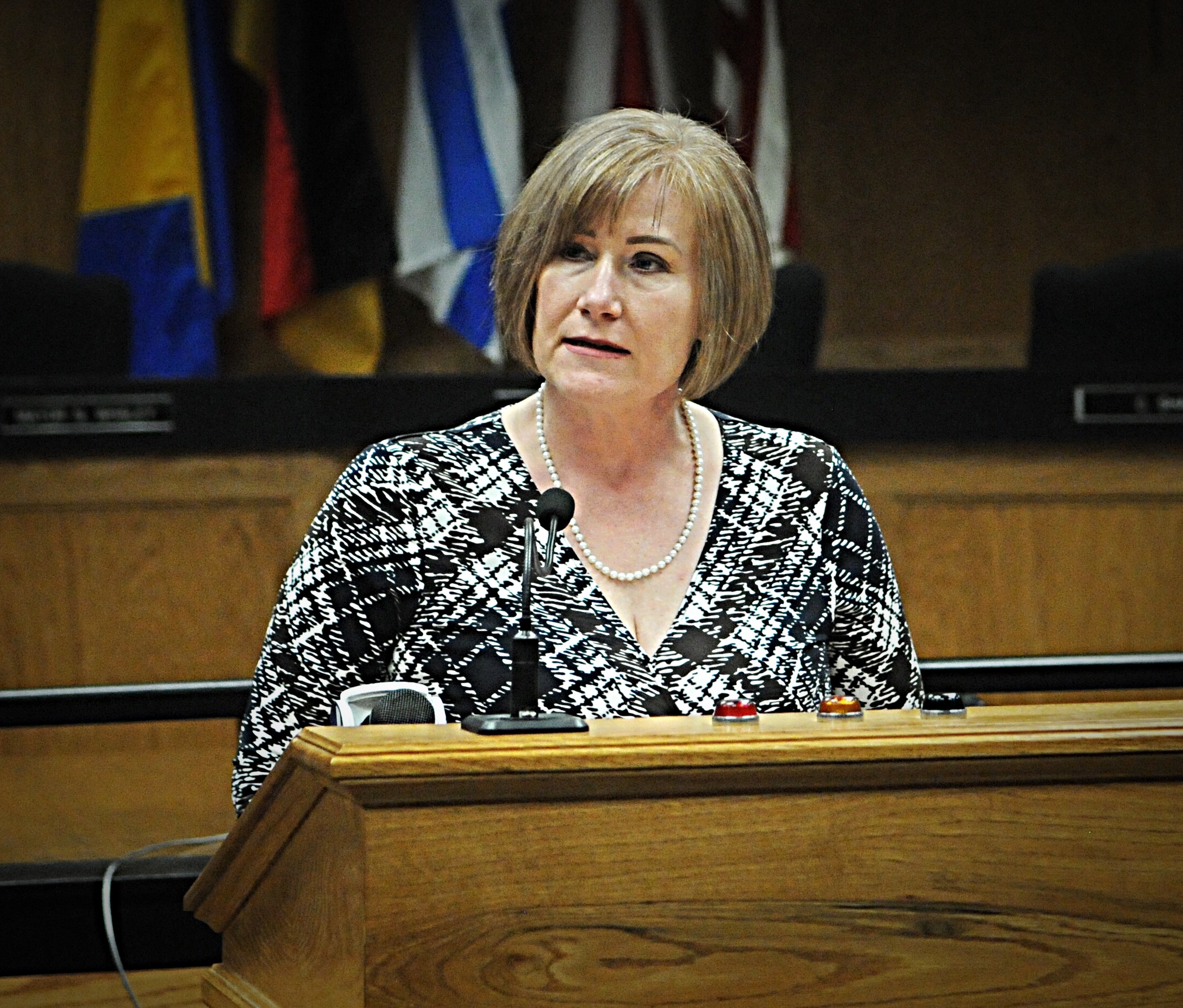 Dayton City Manager Shelley Dickstein. Photo by Marshall Gorby