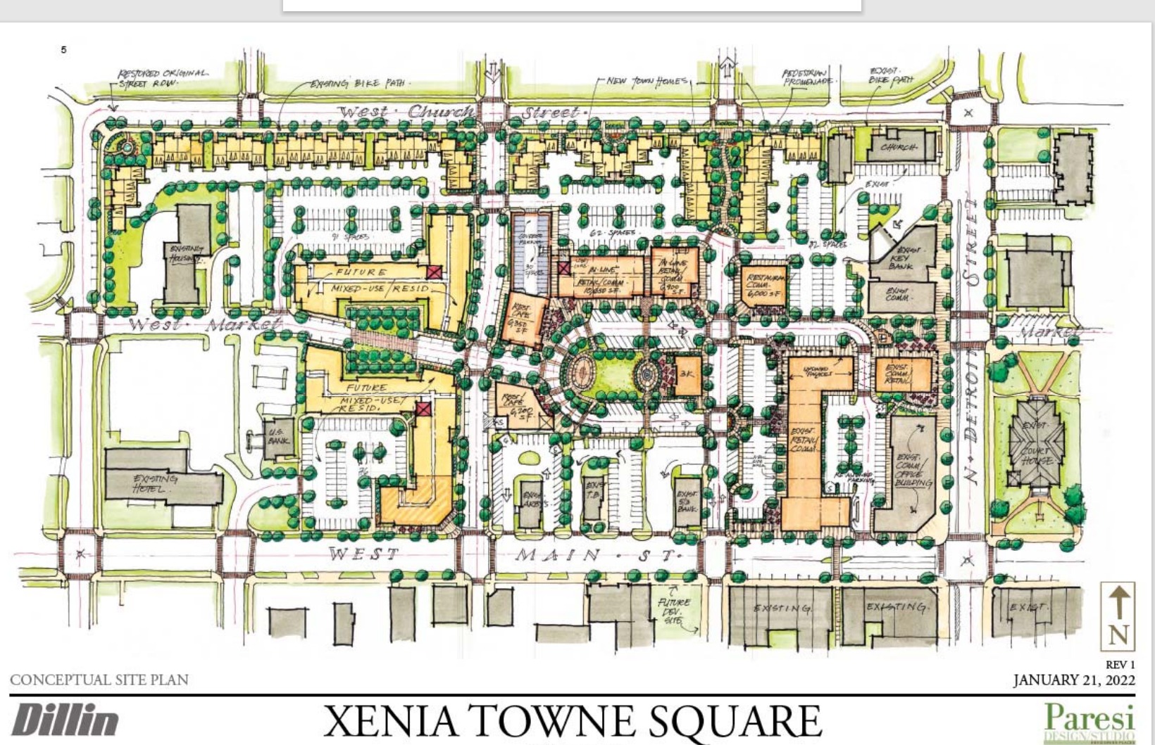 Xenia Towne Square $124M plan calls for restaurants, retail, apartments