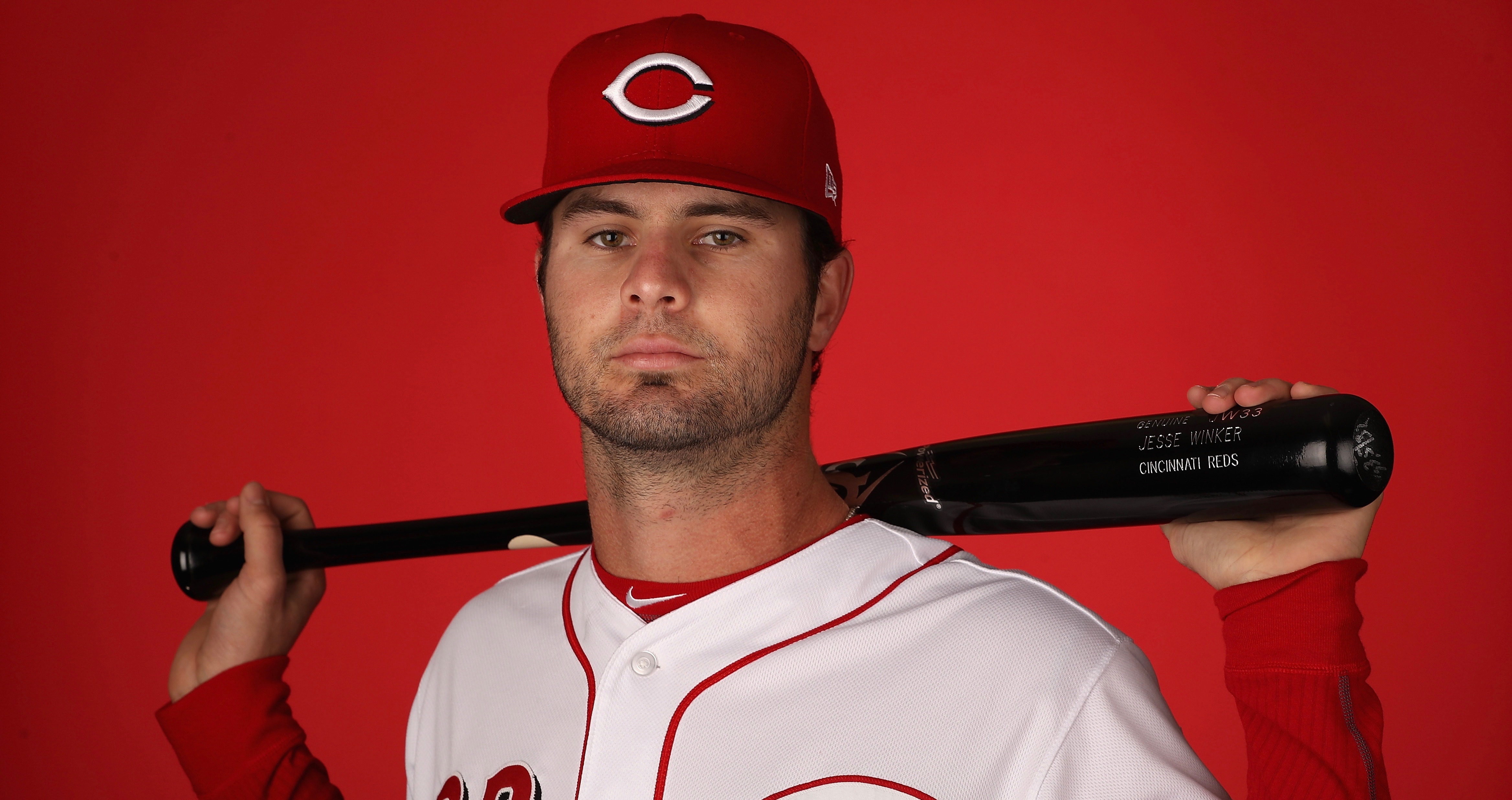 Cincinnati Reds - Jesse Winker made some new friends at