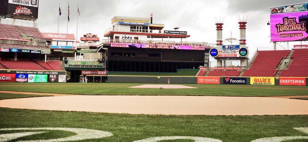 Section 127 at Great American Ball Park 