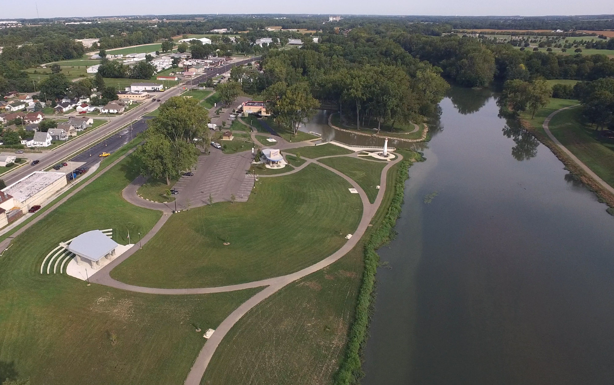 Treasure Island Park in Troy, Ohio. TY GREENLEES / STAFF