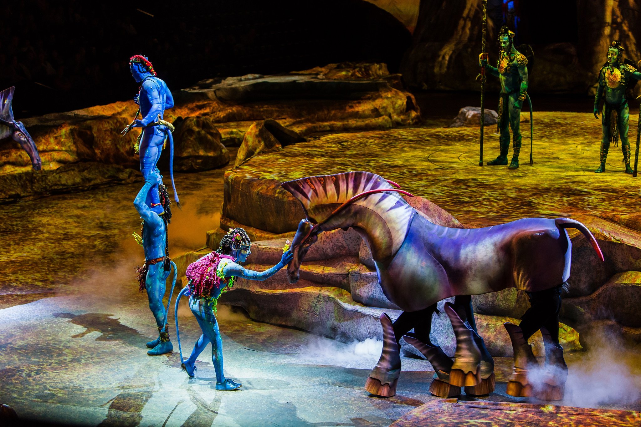 Cirque du Soleil Toruk Nutter Center Avatar play