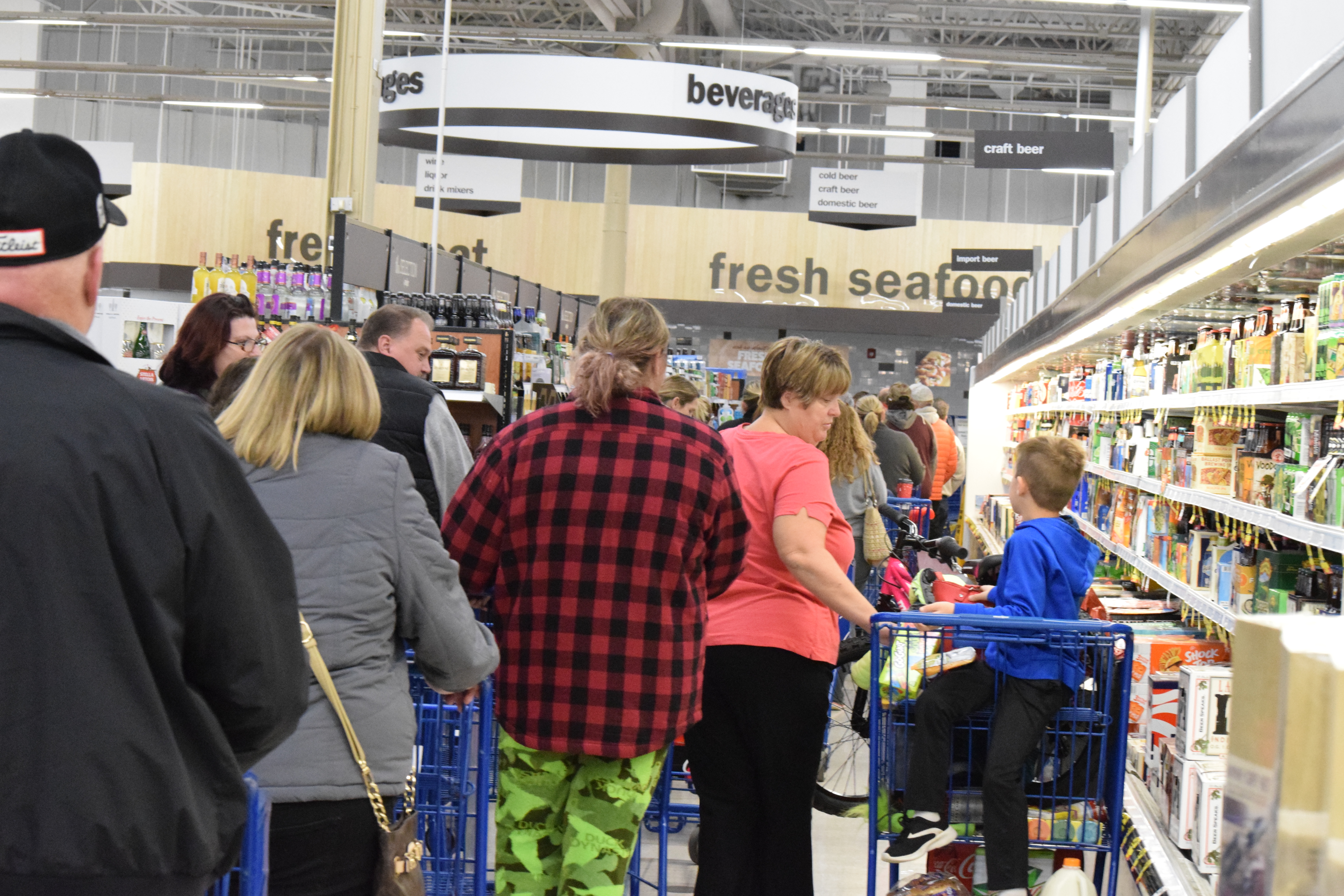 PHOTOS: Here's what local Meijer stores looked like this morning