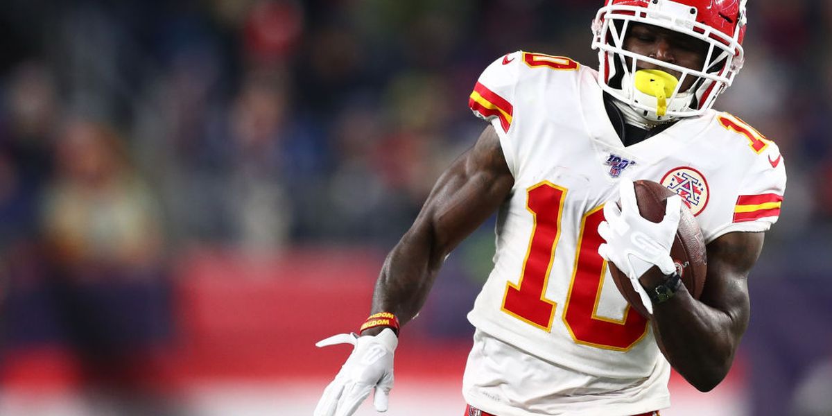 Tyreek Hill's grandparents will be able to watch Chiefs play in