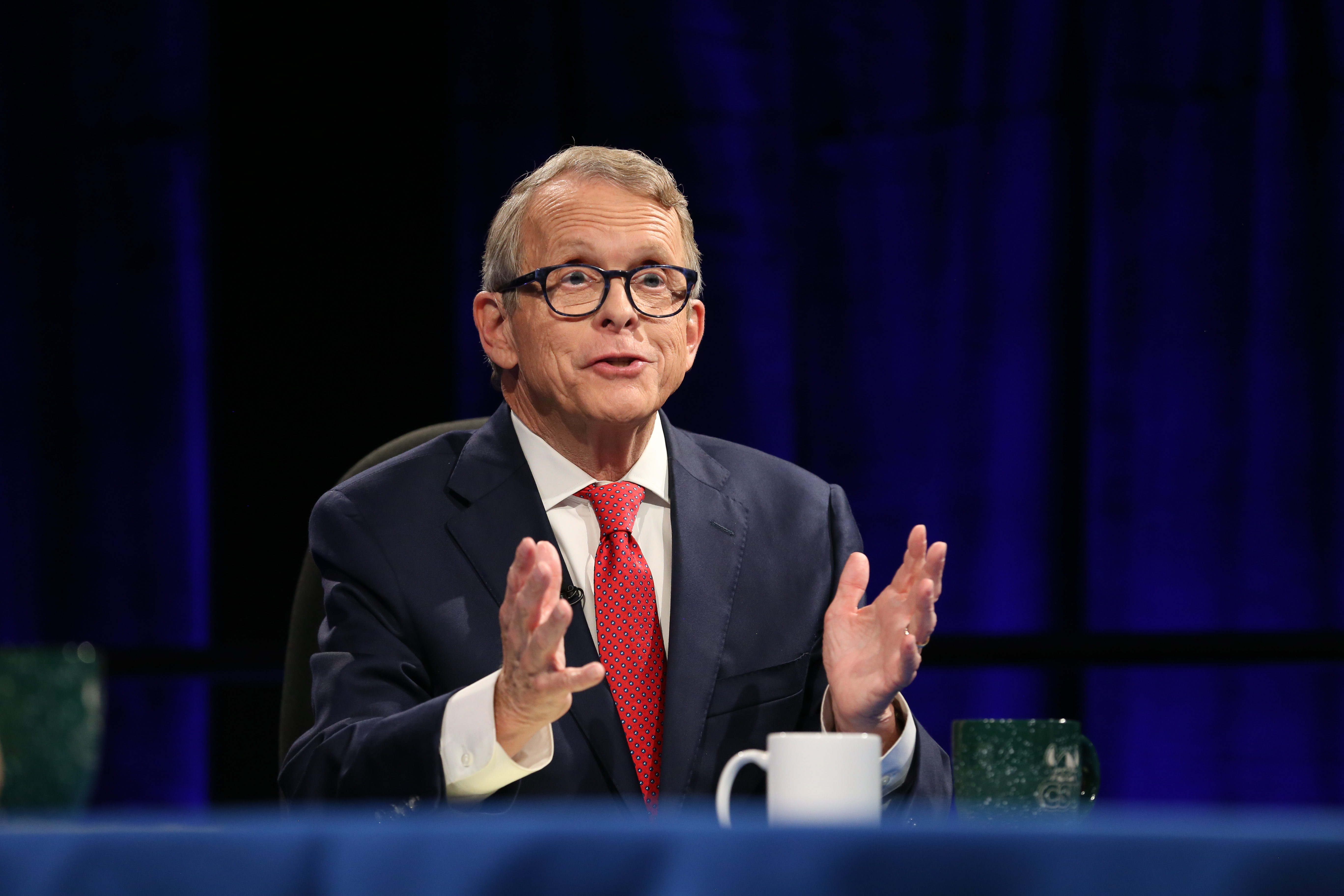 Ohio gubernatorial candidates Richard Cordray and Mike DeWine met for their final of three debates on Monday night, October 8, 2018 at Cleveland State University. David Petkiewicz, cleveland.com
