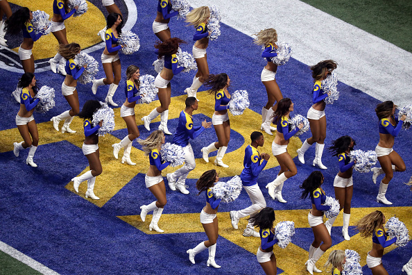 Male NFL Cheerleaders at Super Bowl for First Time