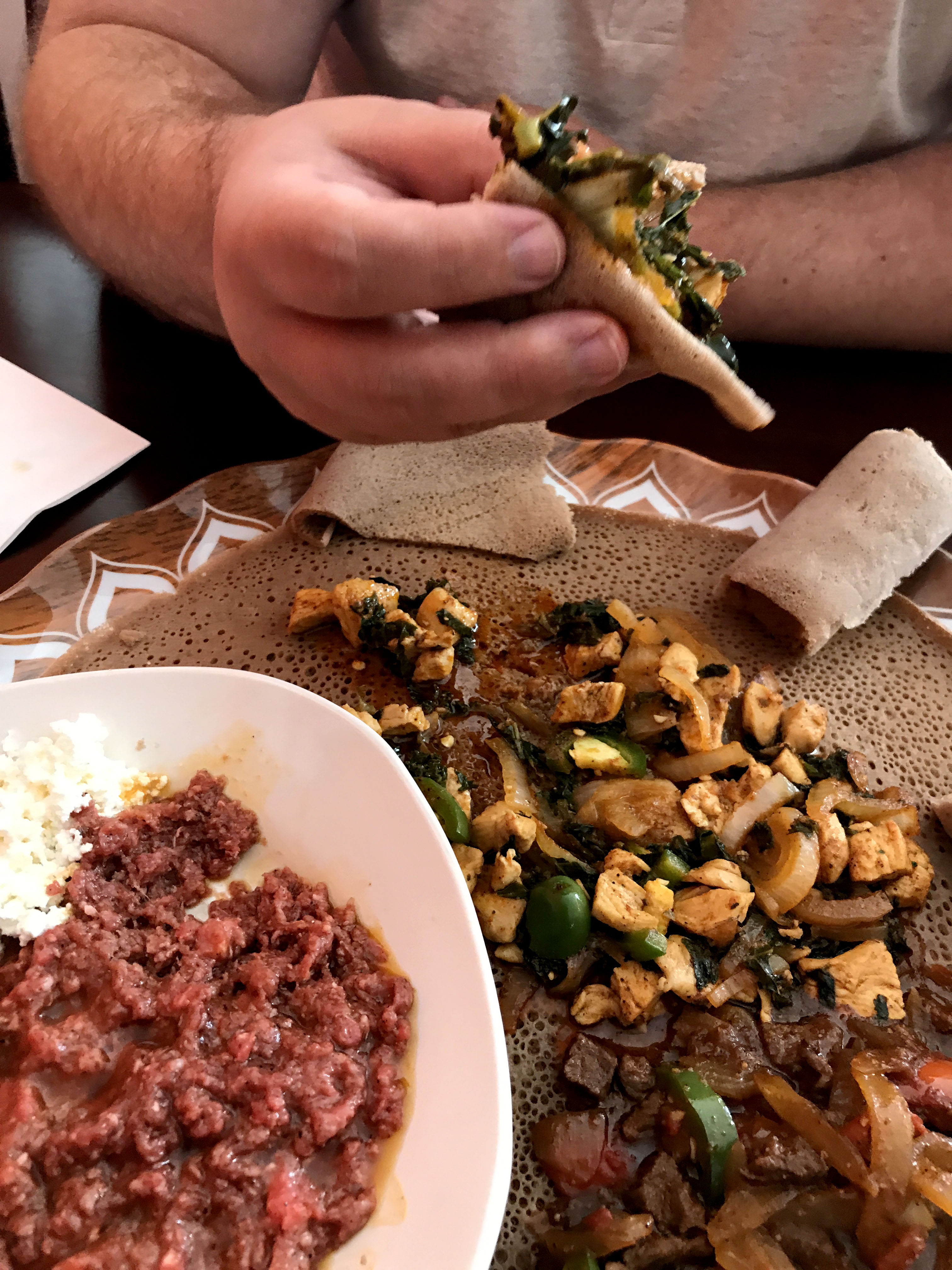 Nanya Café is Dayton's first Ethiopian restaurant in a number of years. Photo by Amelia Robinson