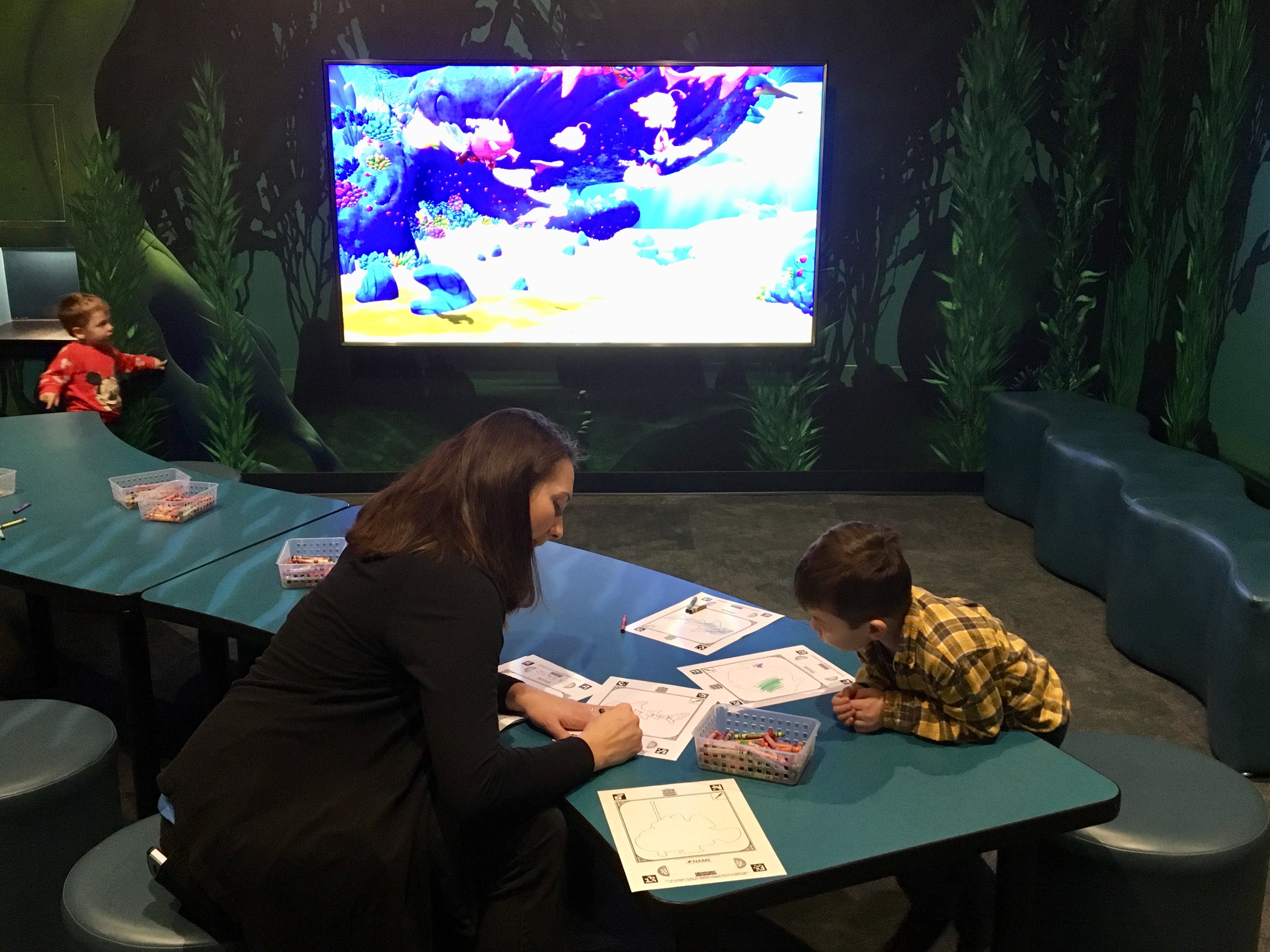 Jim Henson’s Splash and Bubbles Reeftown Adventure is now open and provides an indoor space for kids to play and learn as they explore environments from the popular kids’ TV show, “Splash and Bubbles.” CONTRIBUTED
